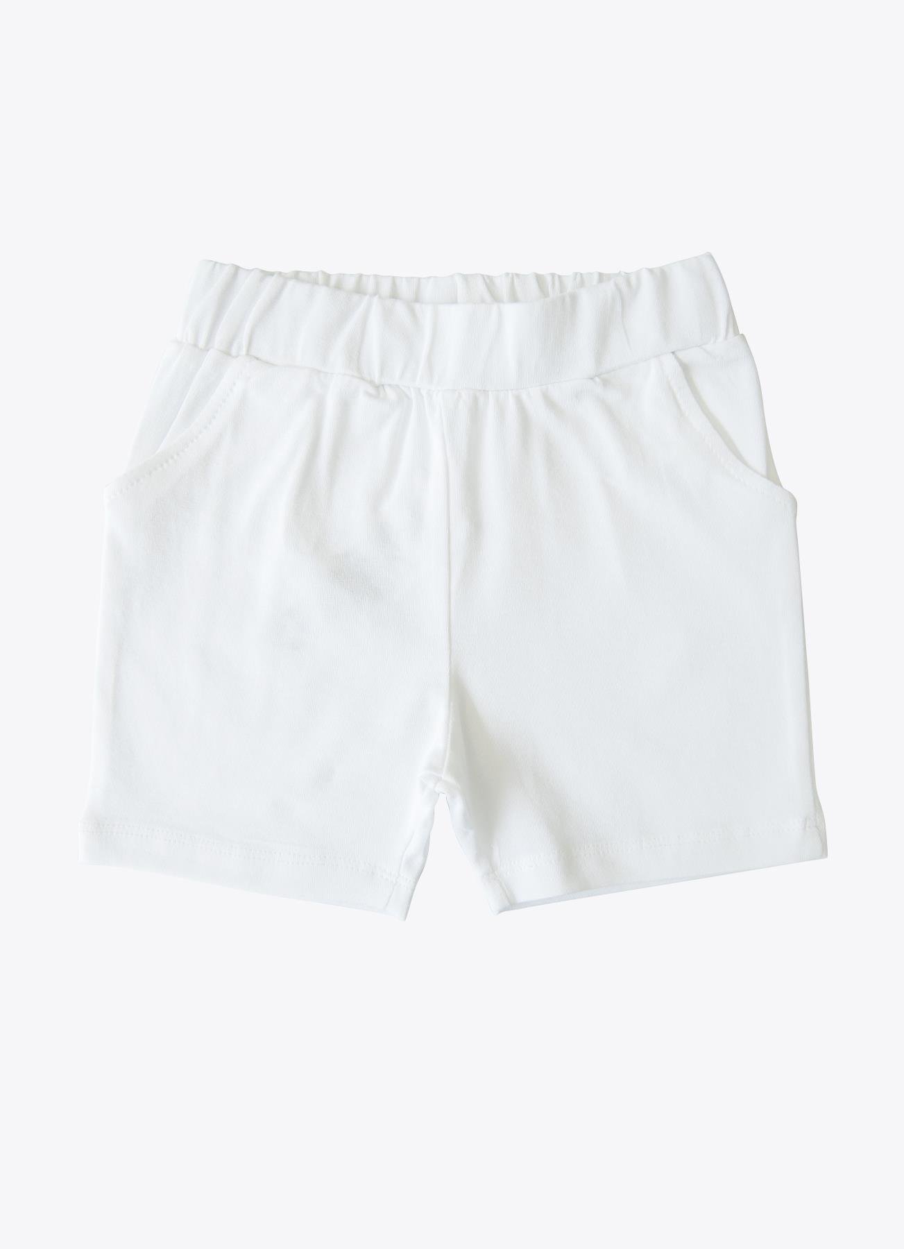 ORGANİK SAURUS 2'Lİ ŞORT BEYAZ-YEŞİL