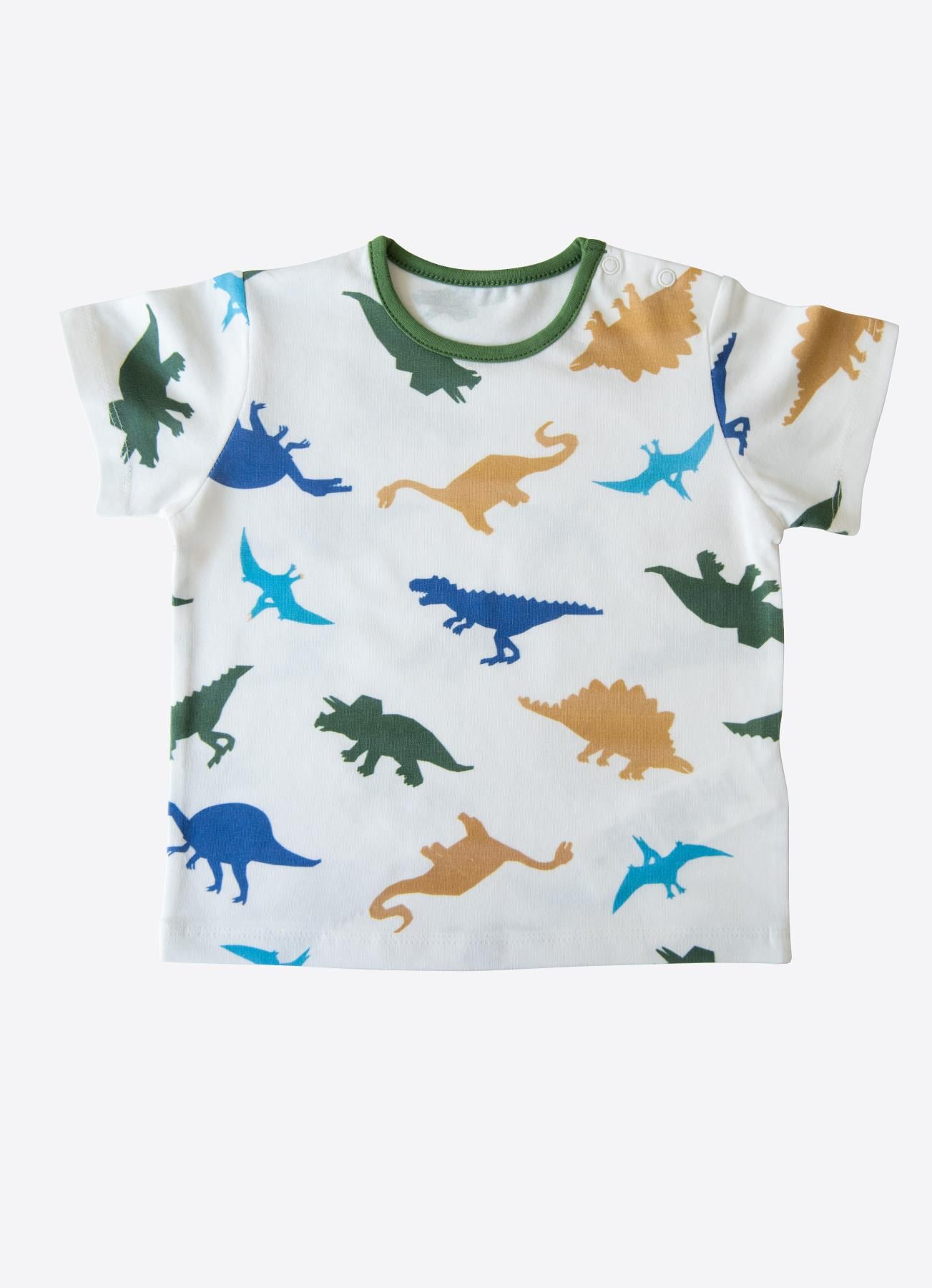 ORGANİK SAURUS 2'Lİ T-SHIRT BEYAZ