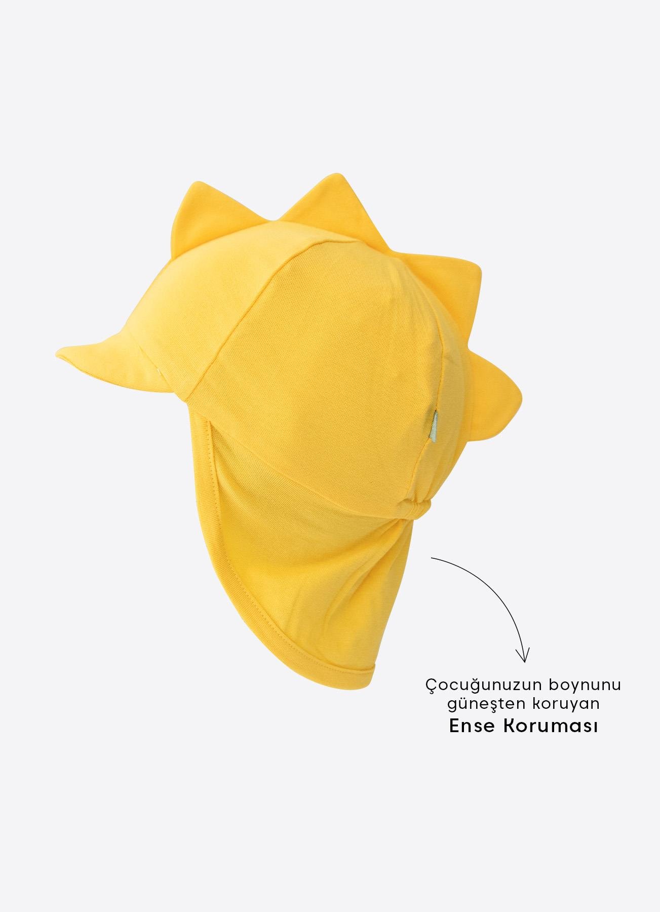 ORGANİK SAURUS ŞAPKA SARI