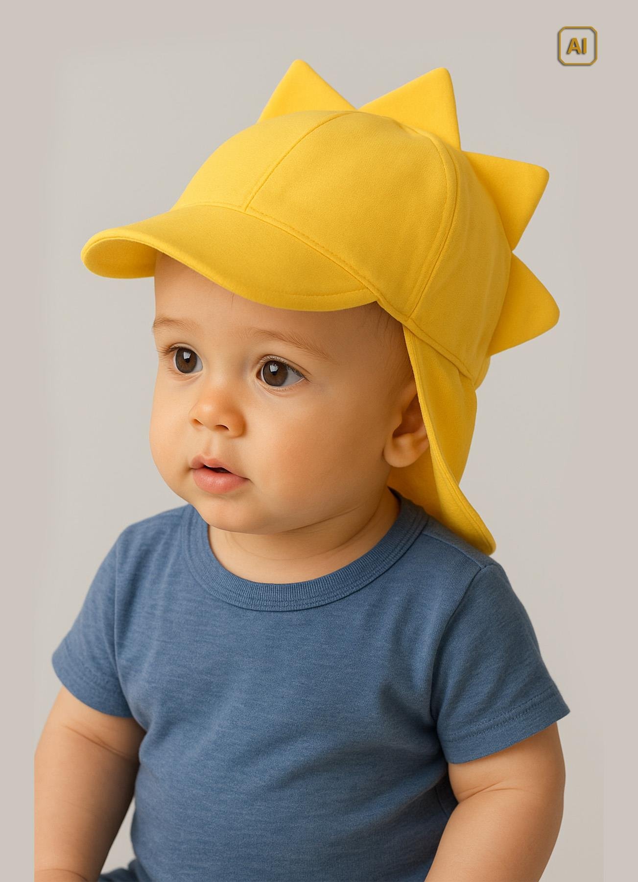 ORGANİK SAURUS ŞAPKA SARI