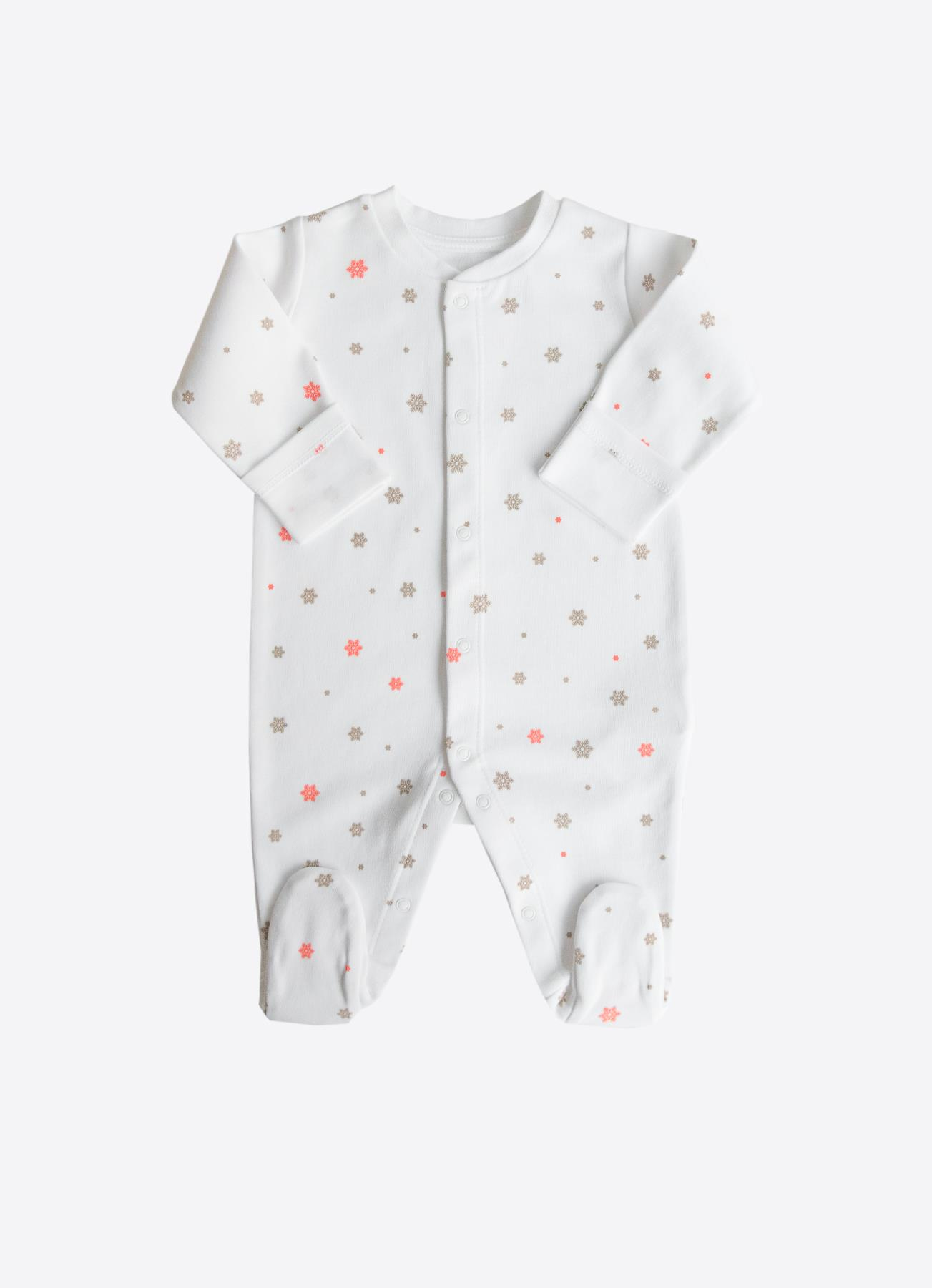 ORGANİK SNOW FLAKE 3'LÜ SET KIRMIZI