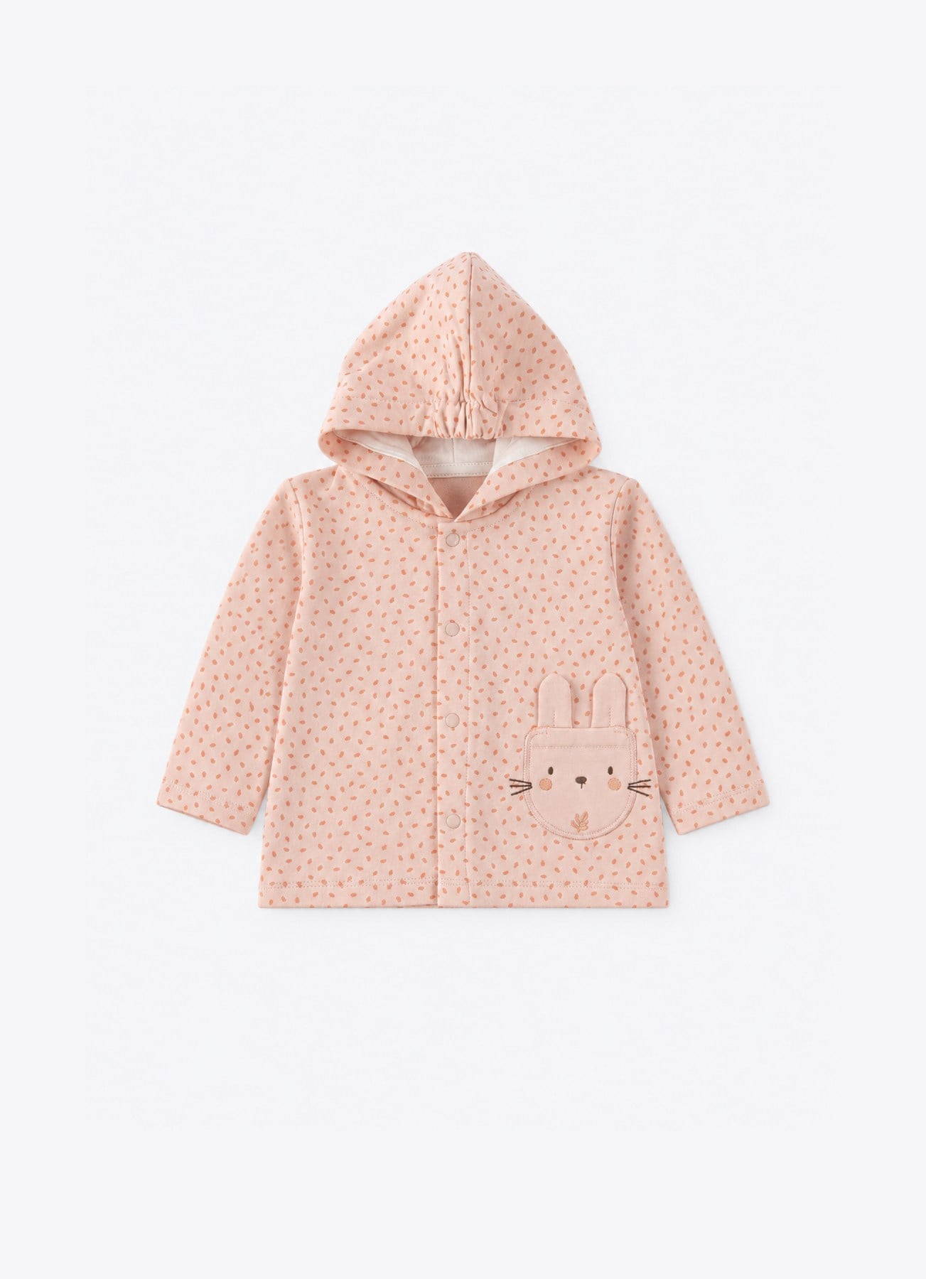 ORGANİK SWEET BUNNY HIRKA PEMBE