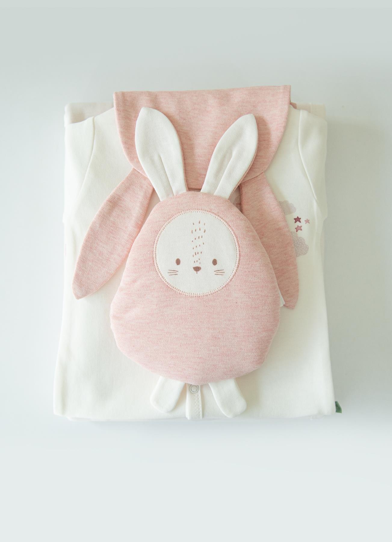 ORGANİK SWEET RABBIT 12'Lİ ZIBIN SET EKRU