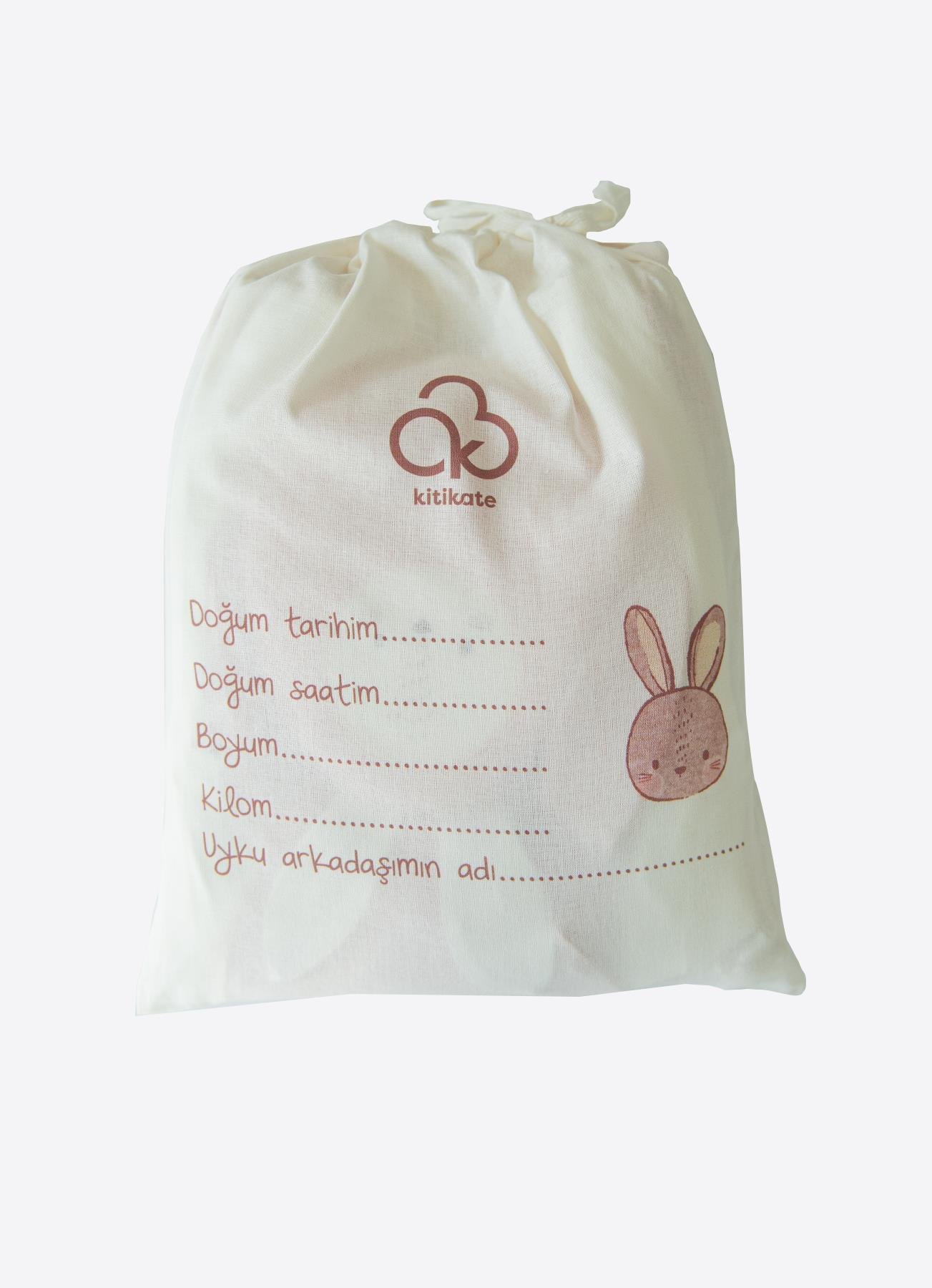 ORGANİK SWEET RABBIT 12'Lİ ZIBIN SET EKRU