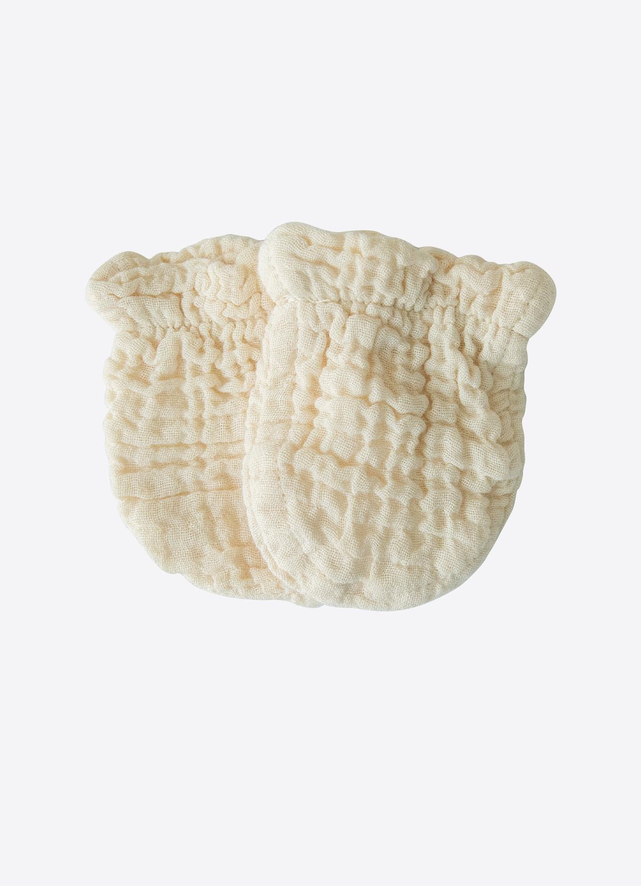 ORGANİK TAWIO 5'Lİ MÜSLİN ZIBIN SET NATURAL
