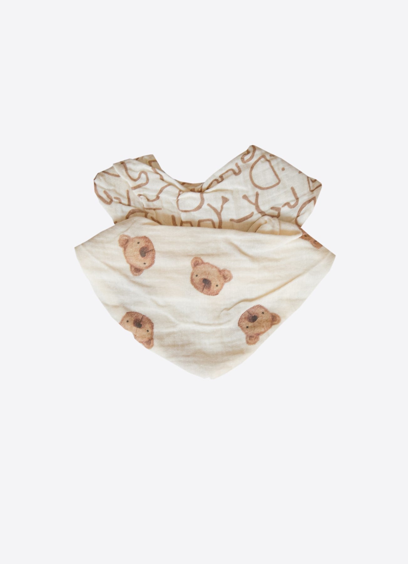 ORGANİK TEDDY 2'Lİ ÖNLÜK NATURAL