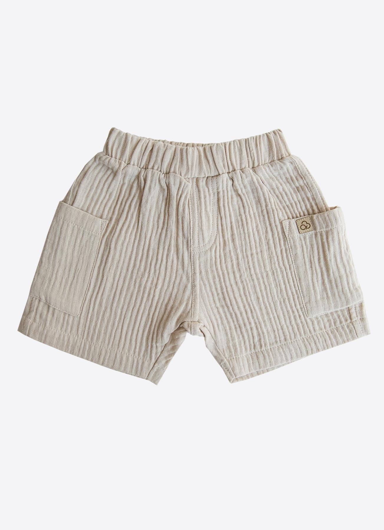 Organik Thomas 2'li Takım Bej