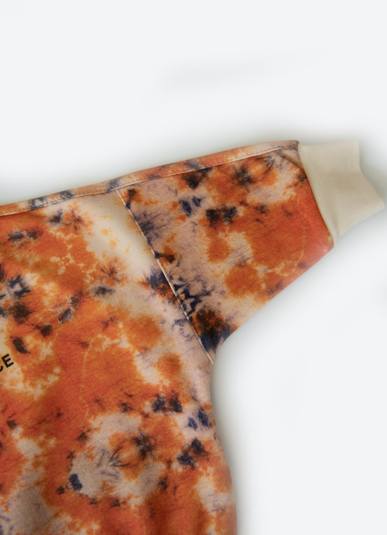 ORGANİK TIE DYE 2'Lİ TAKIM ORANJ-İNDİGO