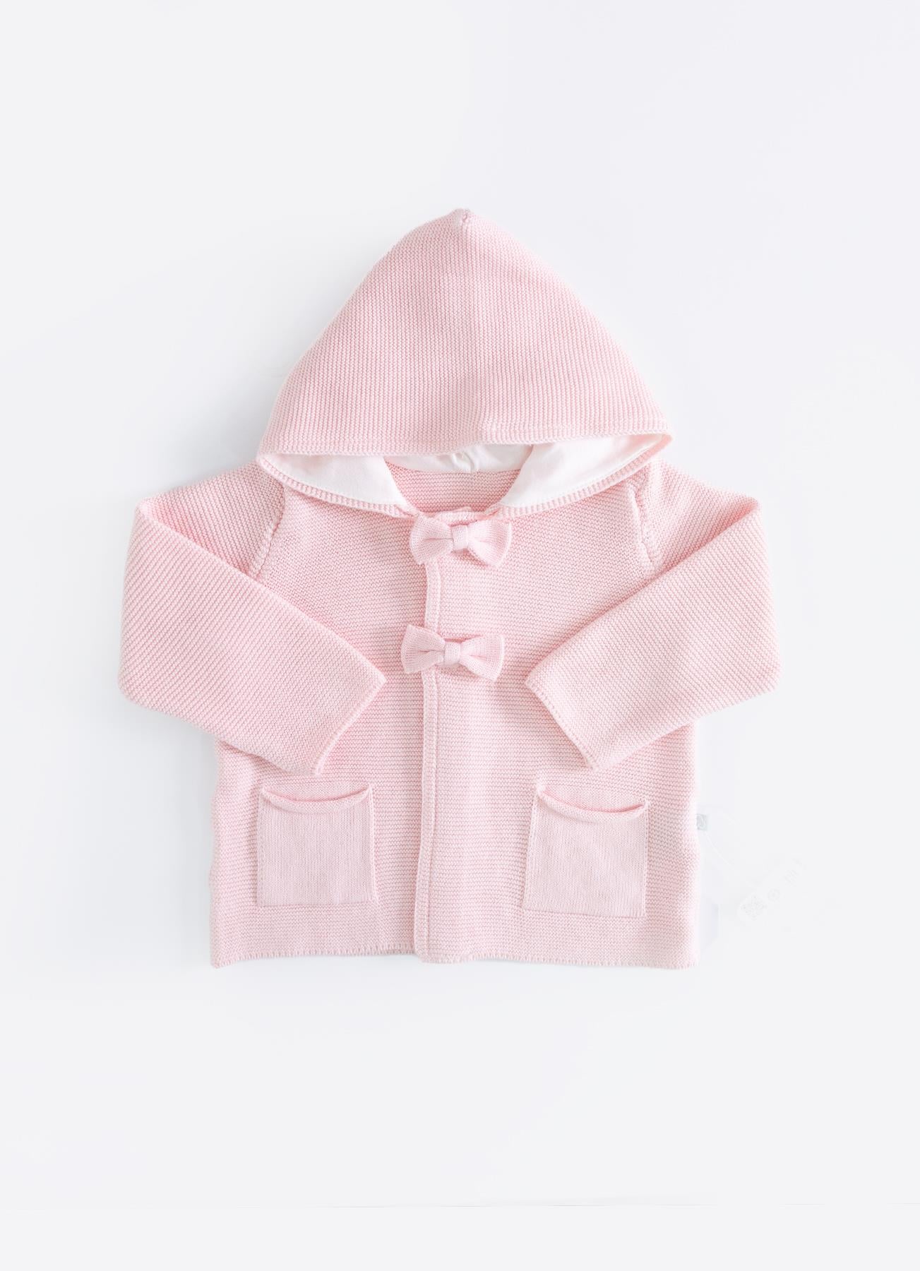 ORGANİK TRİKO JERY HIRKA PEMBE