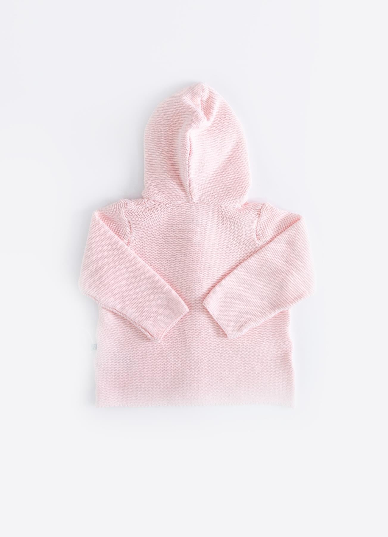 ORGANİK TRİKO JERY HIRKA PEMBE