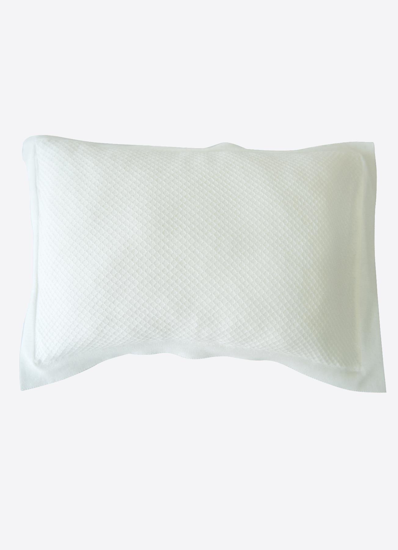 ORGANİK TRİKO PİKE YASTIK EKRU