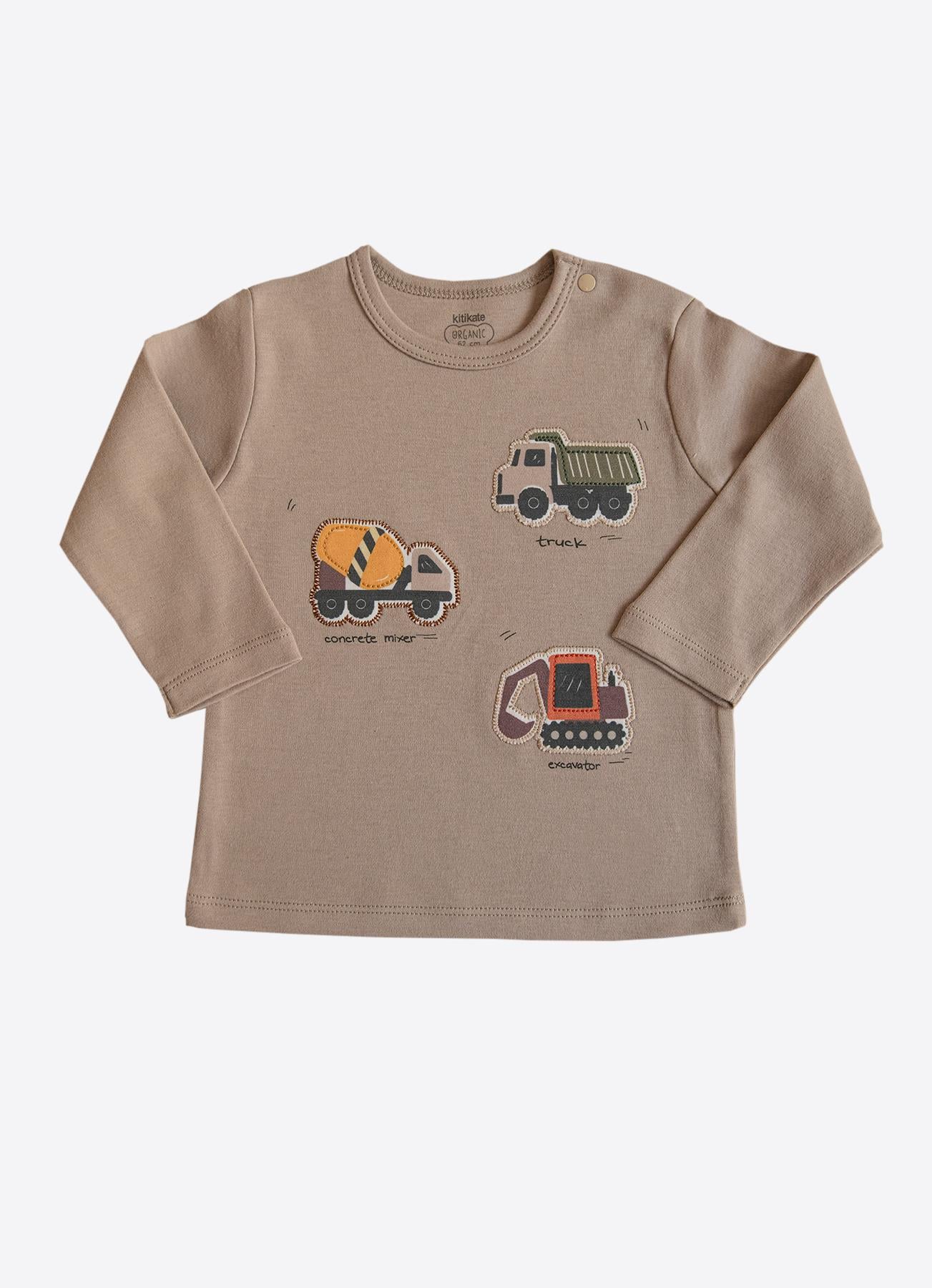 ORGANİK TRUCK SWEAT KAHVERENGİ