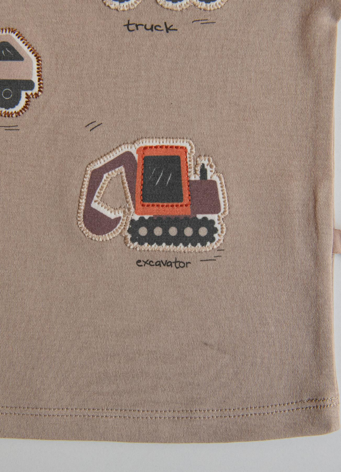 ORGANİK TRUCK SWEAT KAHVERENGİ