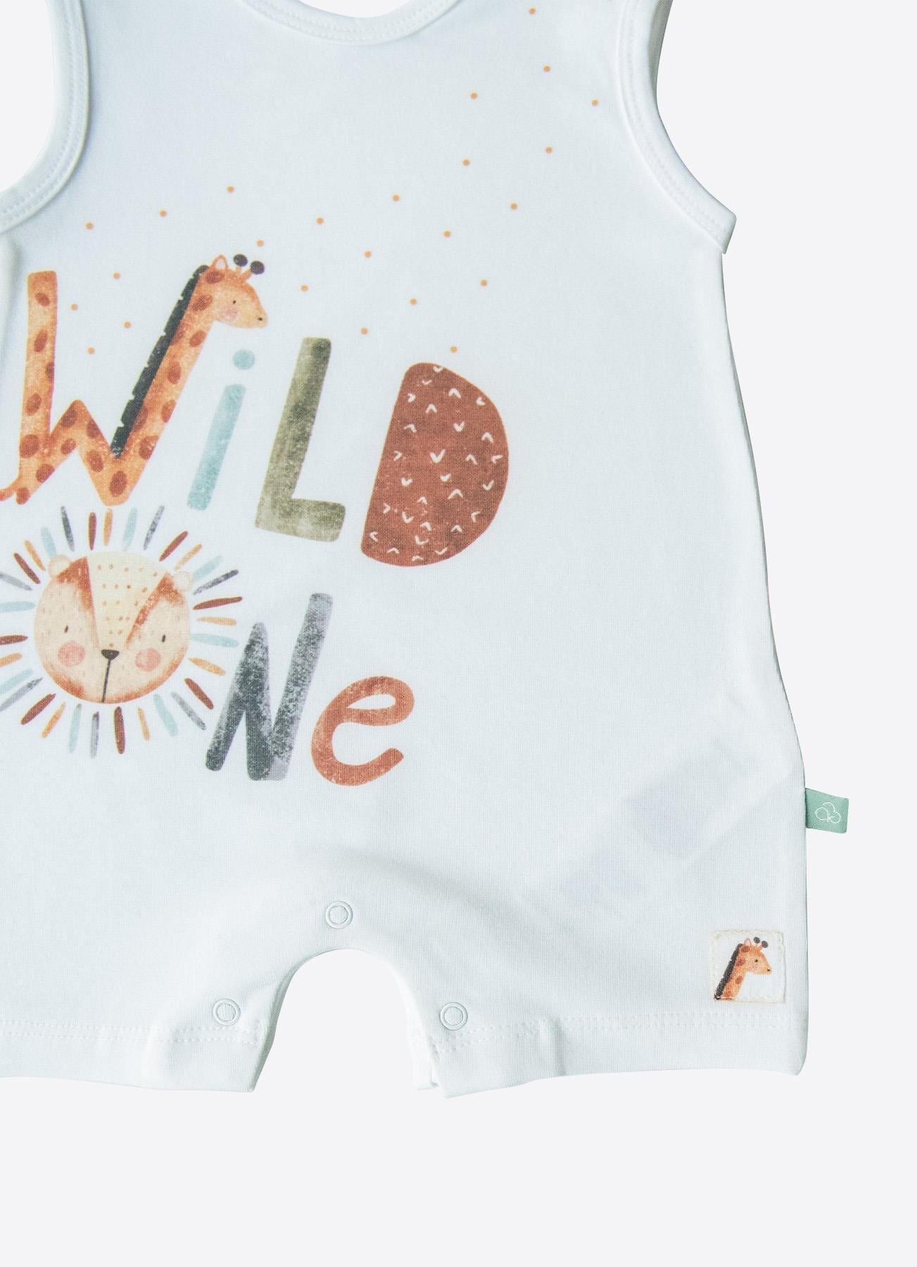 ORGANİK WILD ONE ŞORT TULUM BEYAZ