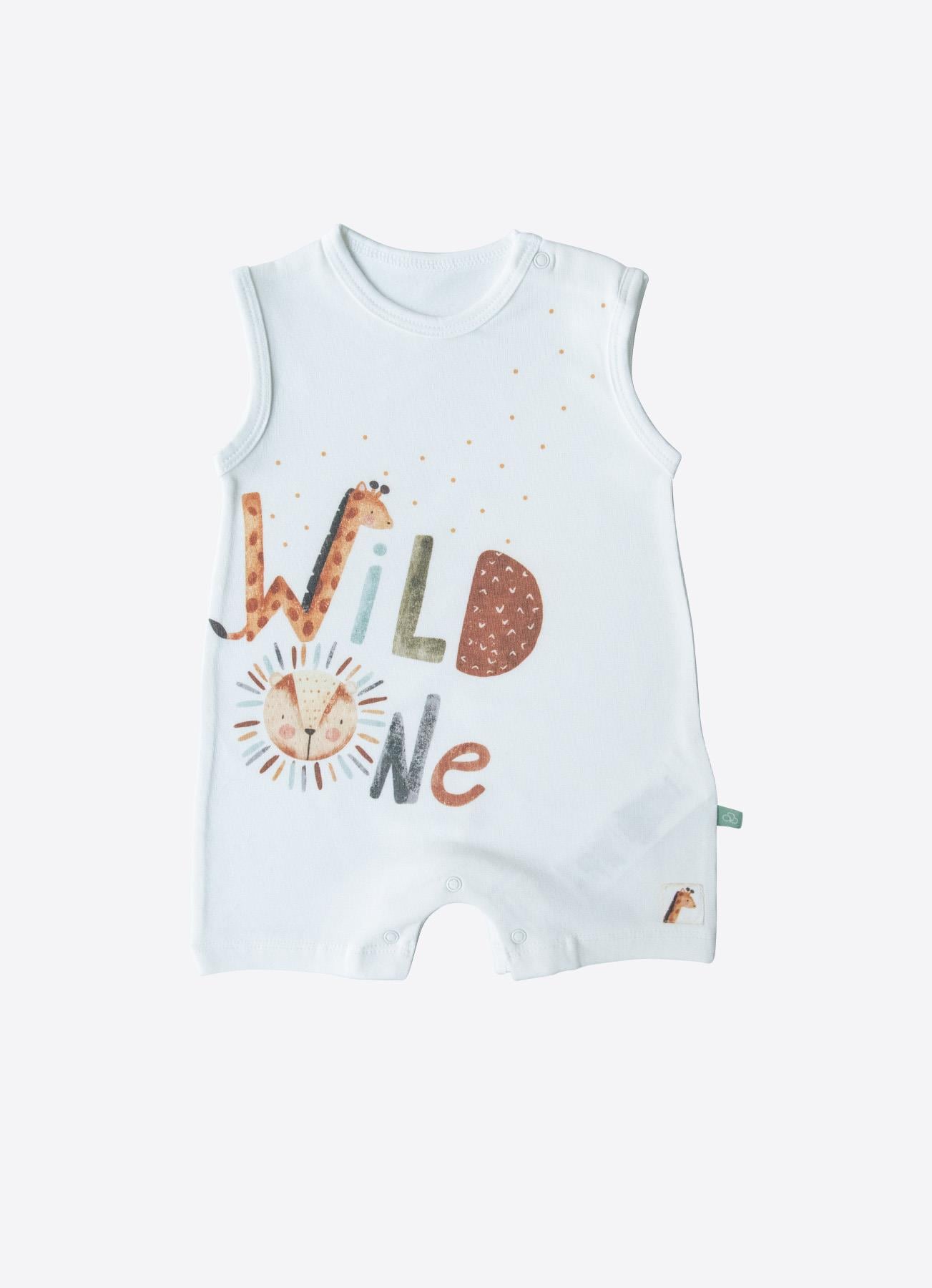 ORGANİK WILD ONE ŞORT TULUM BEYAZ