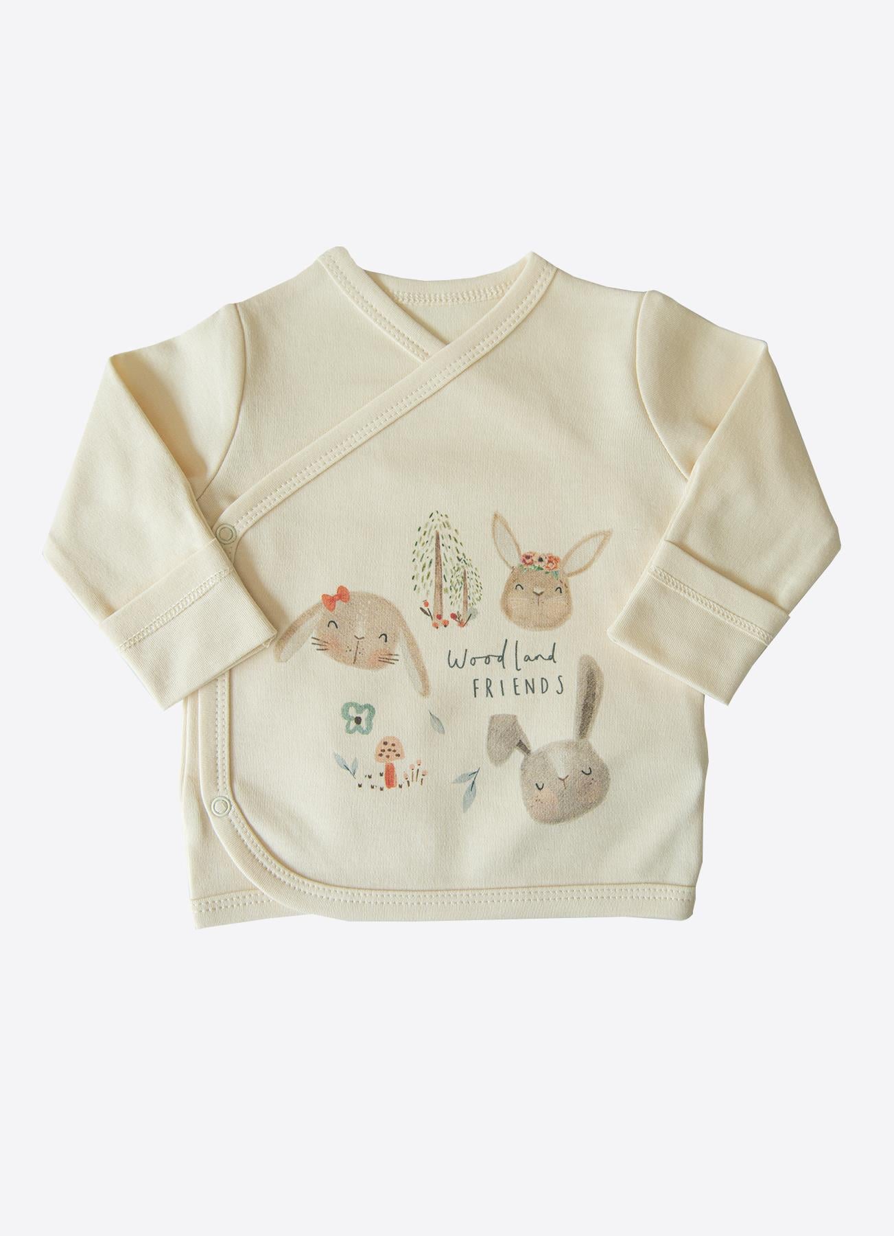 Organik Wood Friends 5'li Zıbın Set Natural
