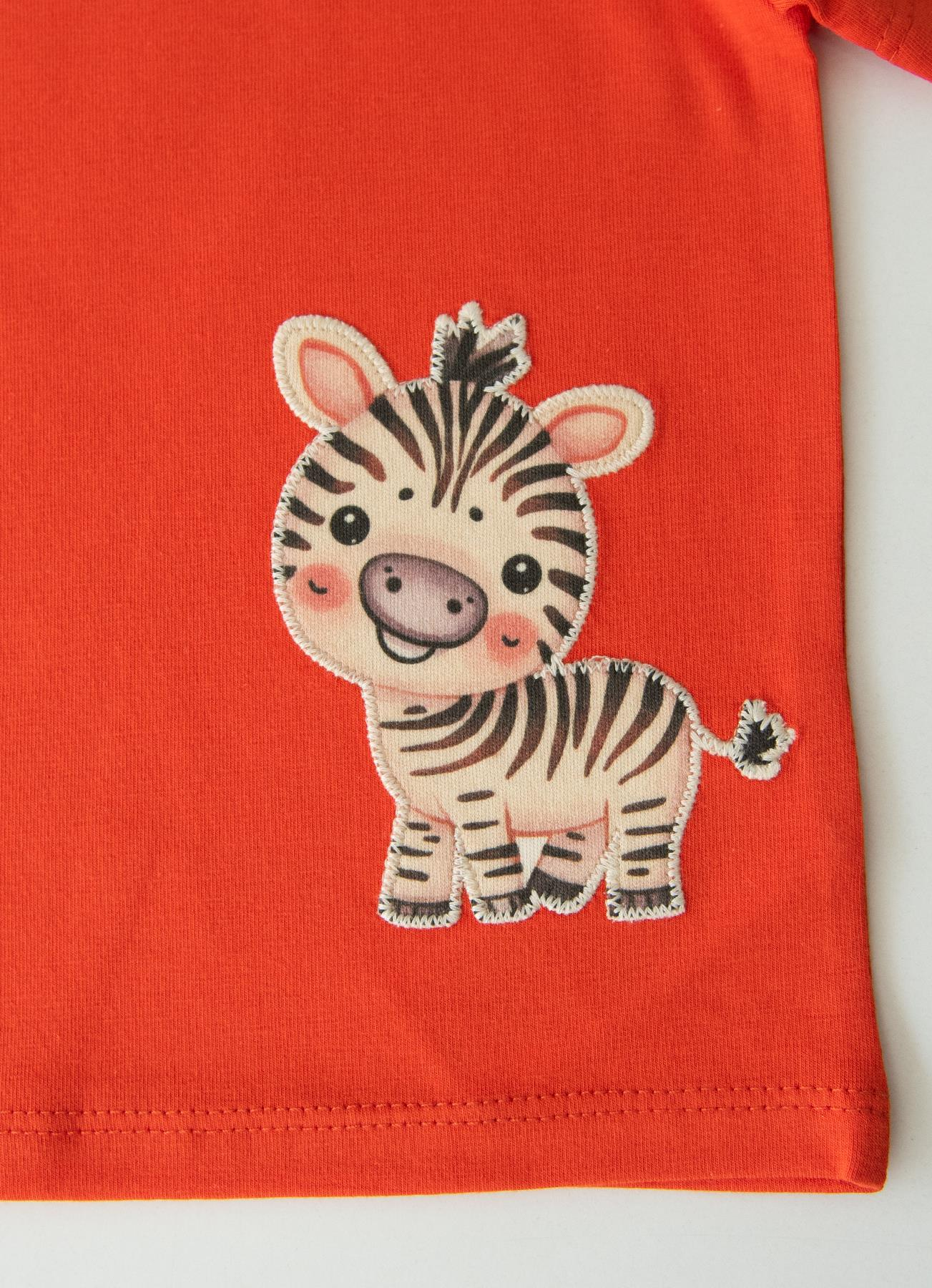 ORGANİK ZEBRAS 2'Lİ T-SHIRT NATURAL