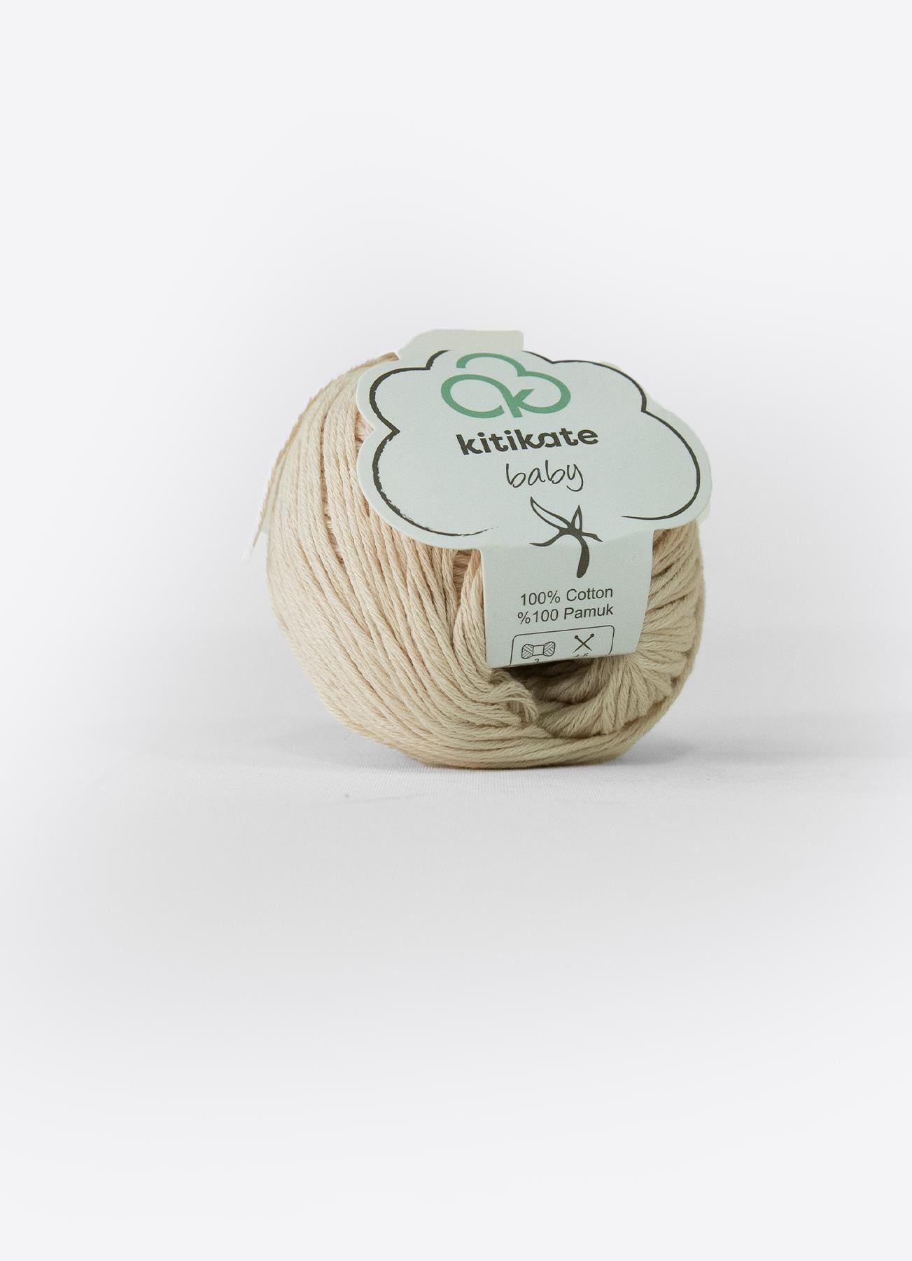 PAMUK EL ÖRGÜ İPLİK NOHUT BEJ 50GR