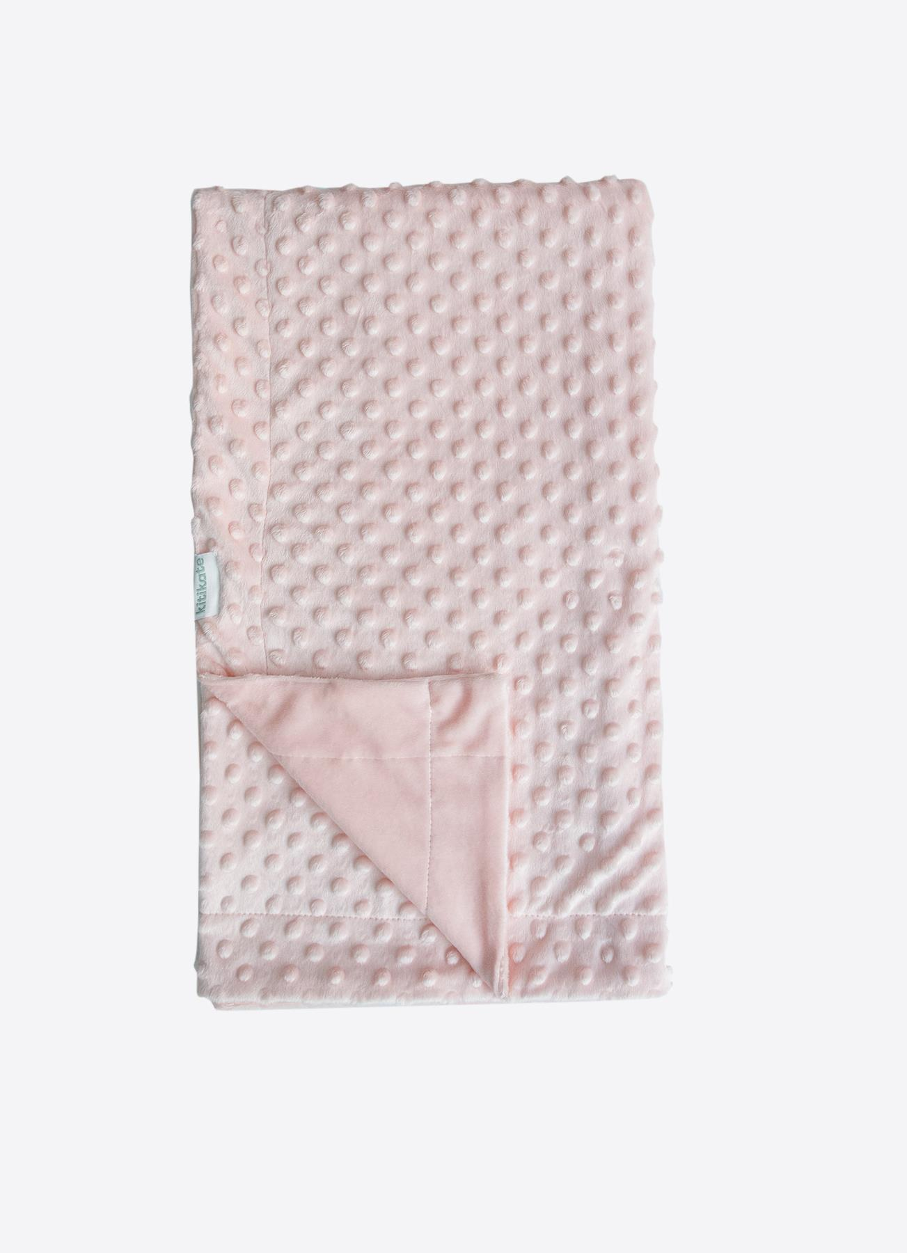 Poska Fluffy Battaniye Pembe