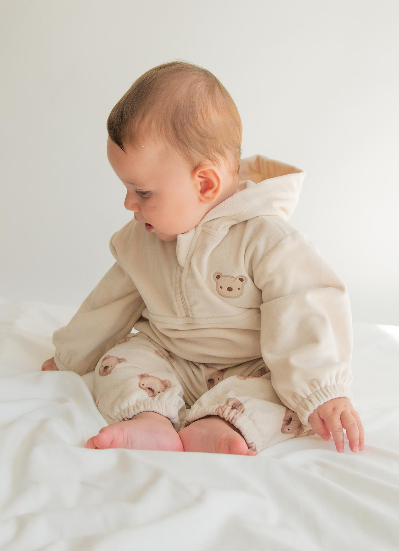 TEDDY BEAR 2'Lİ TAKIM NATURAL