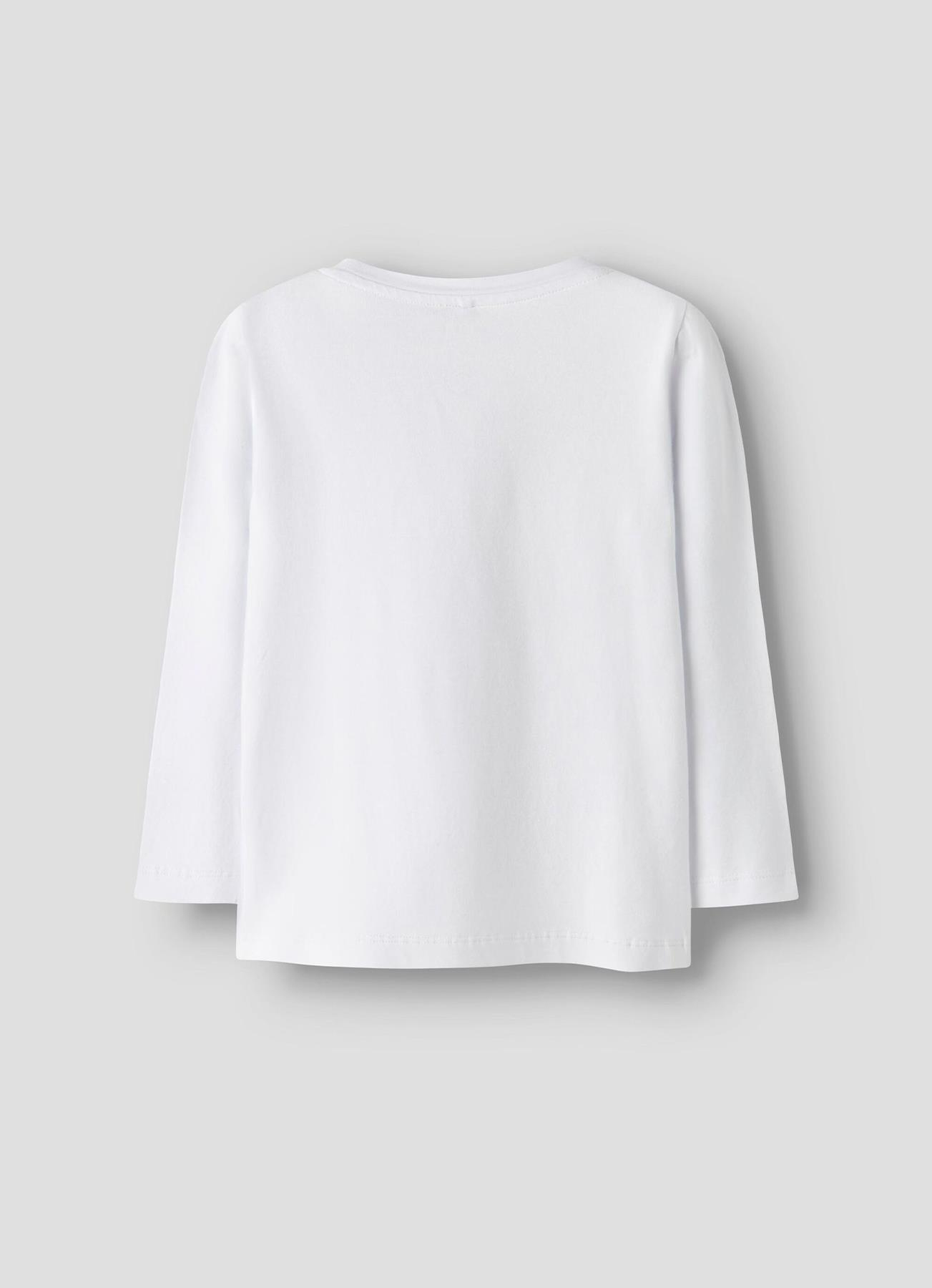 TSHIRT UZUN KOL BEYAZ