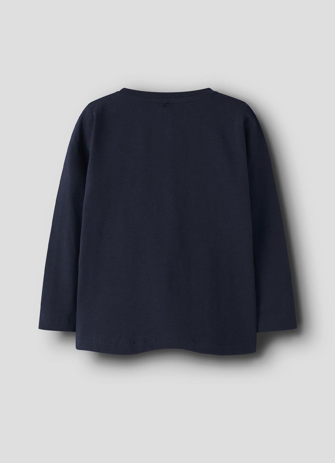 TSHIRT UZUN KOL LACİVERT