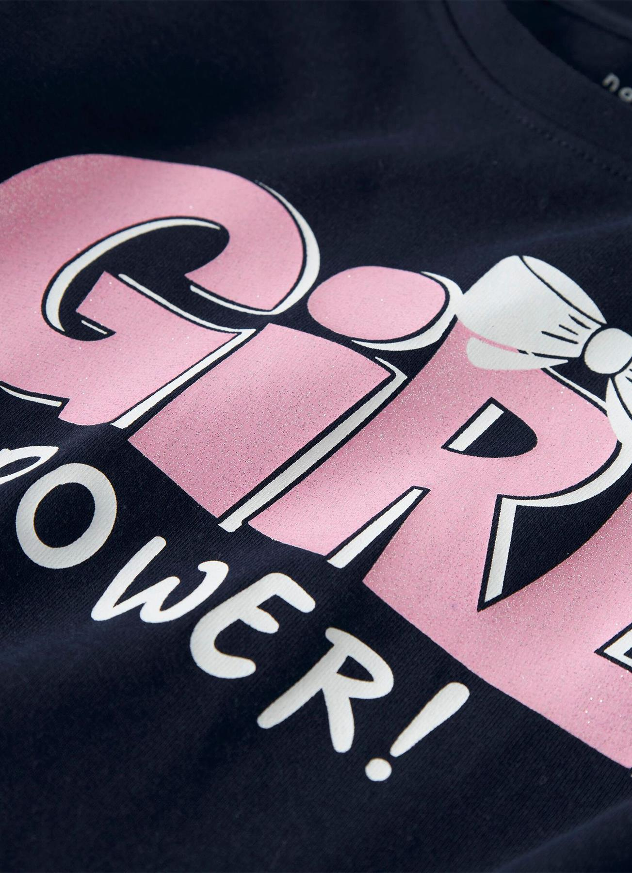 TSHIRT UZUN KOL LACİVERT