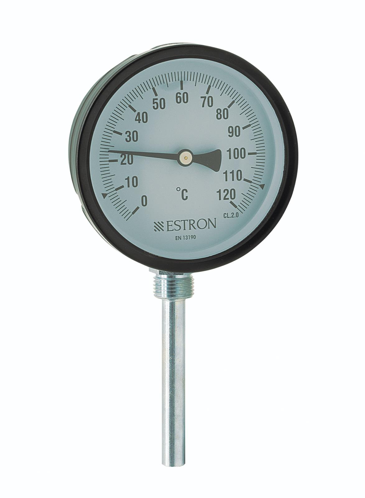 Bimetal Termometre 100 mm / 0 °C – 120 °C