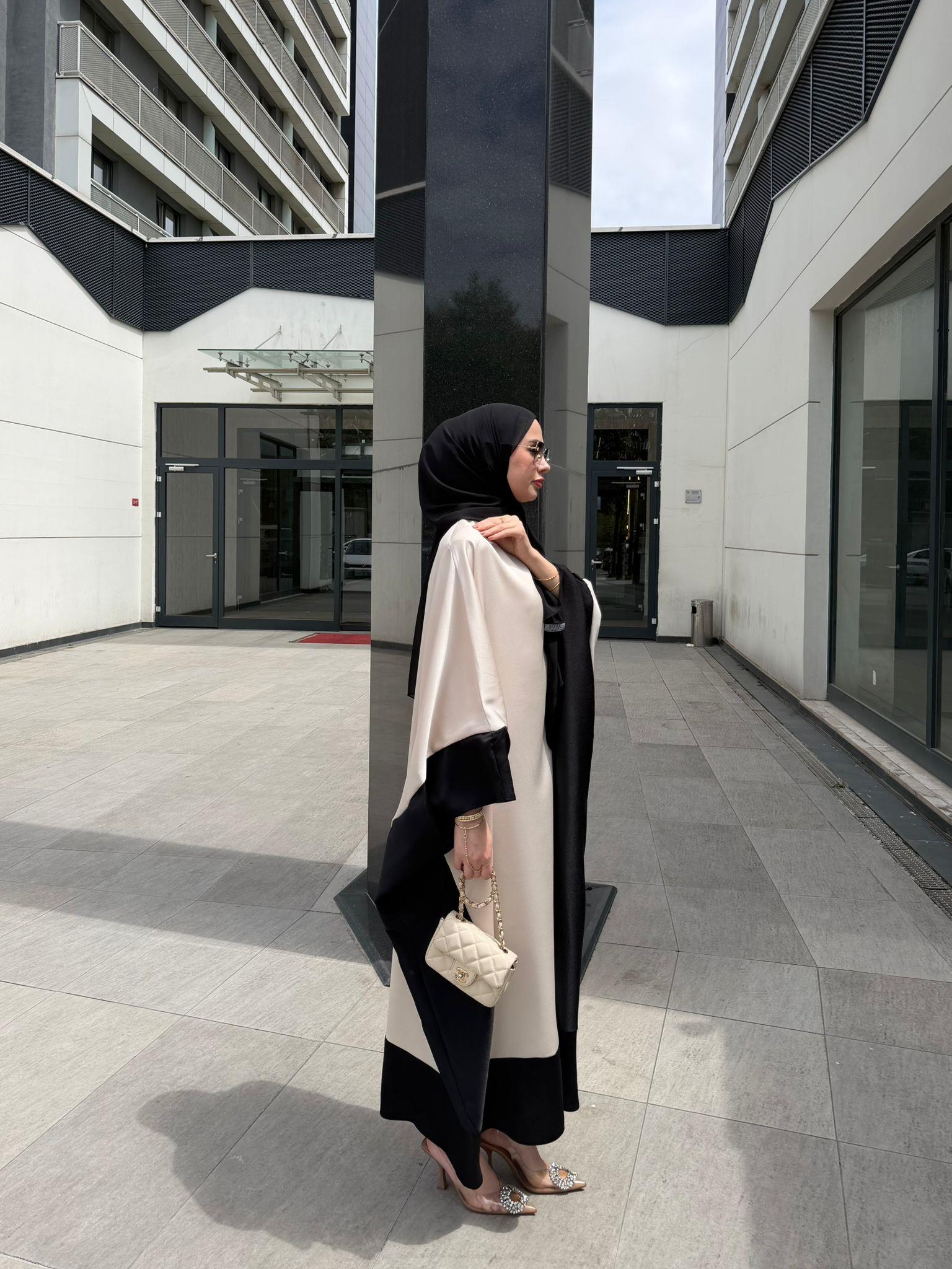 Muadil kaftan elbise