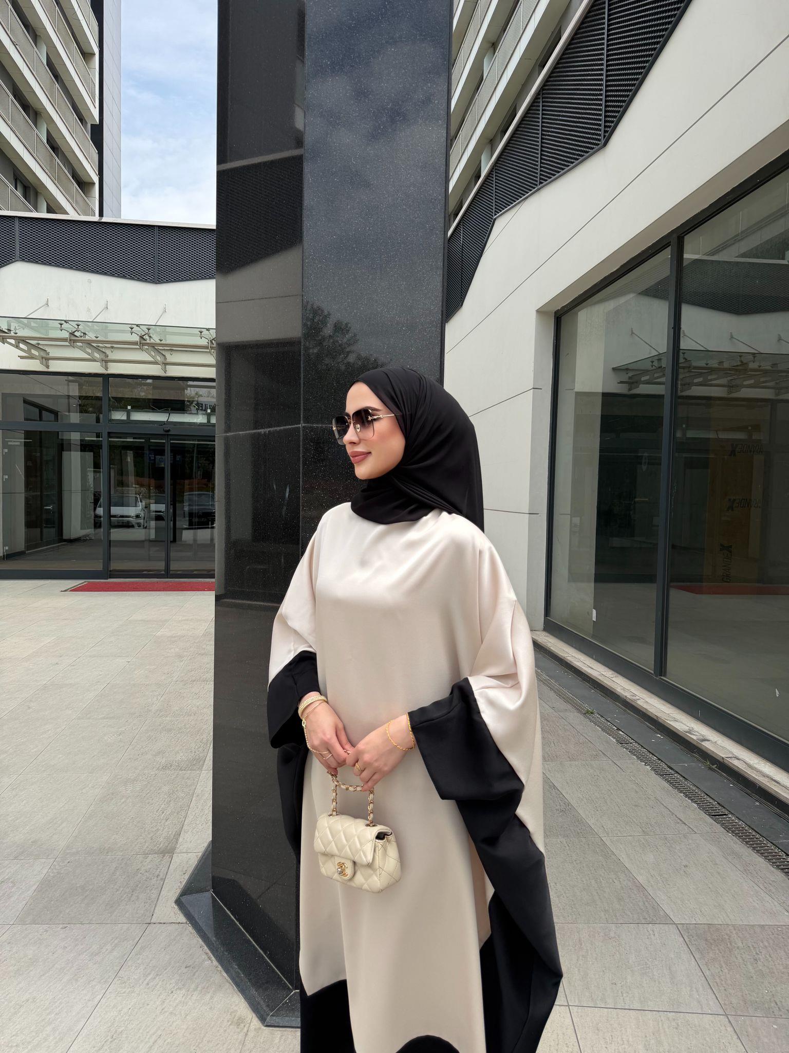 Muadil kaftan elbise