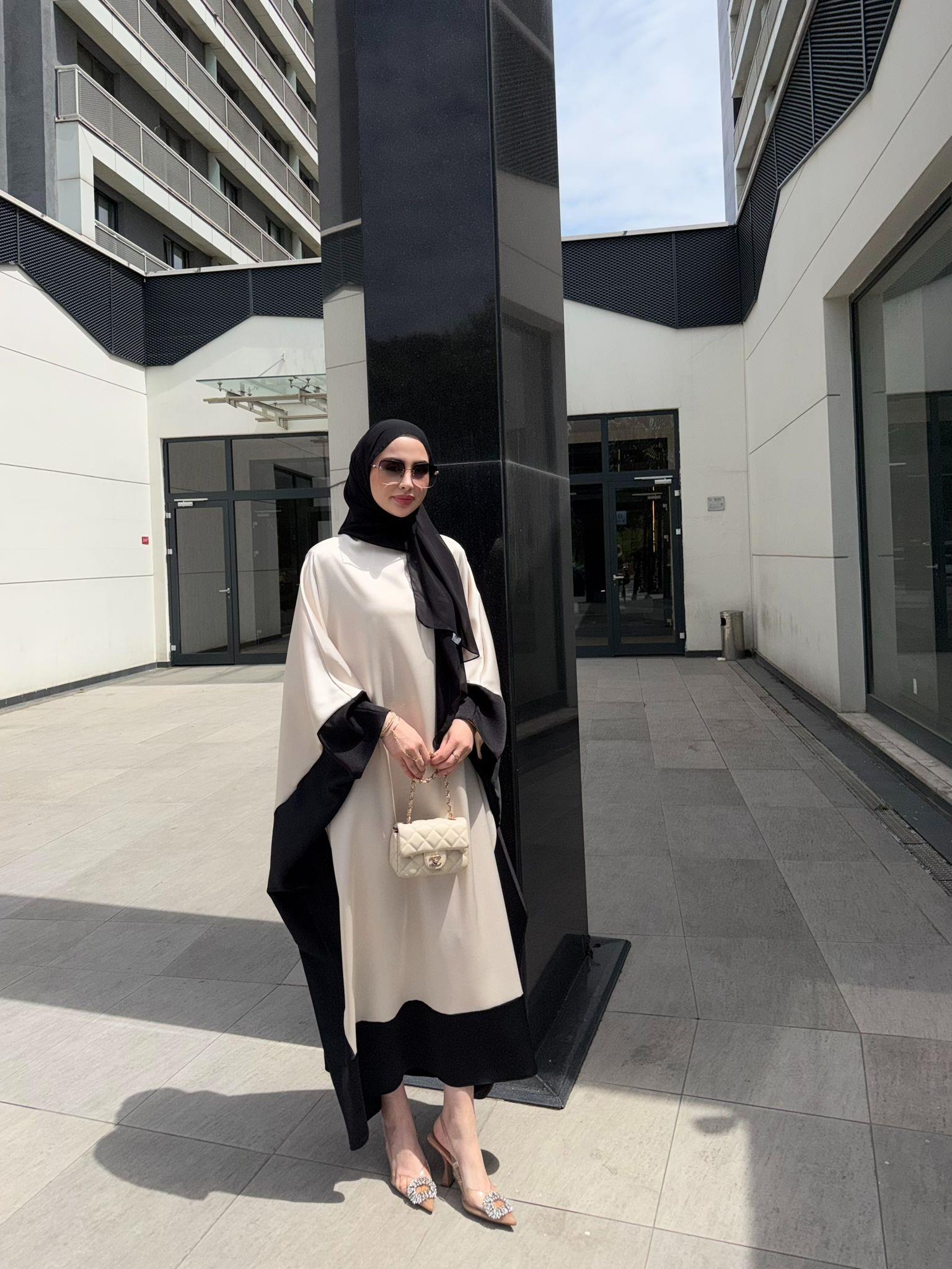 Muadil kaftan elbise