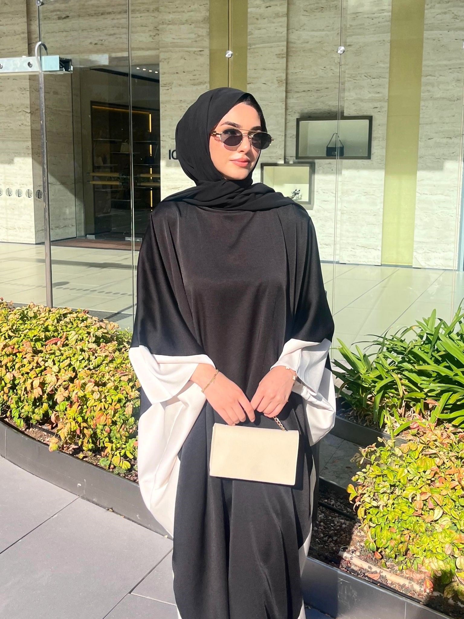 Muadil kaftan siyah