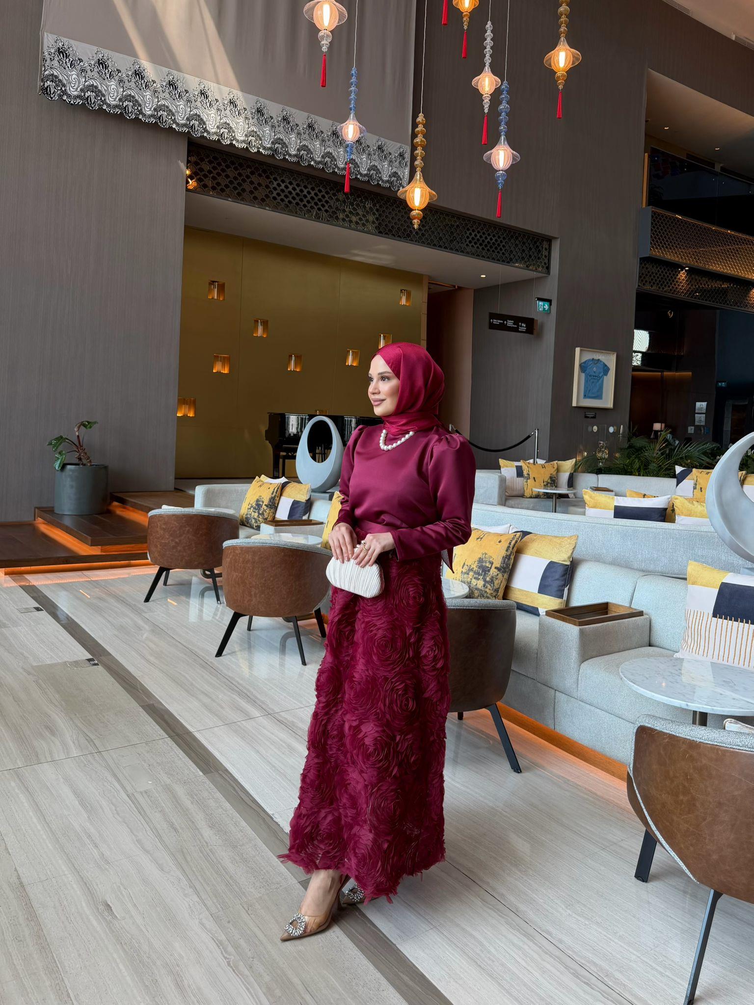 Rose takım bordo