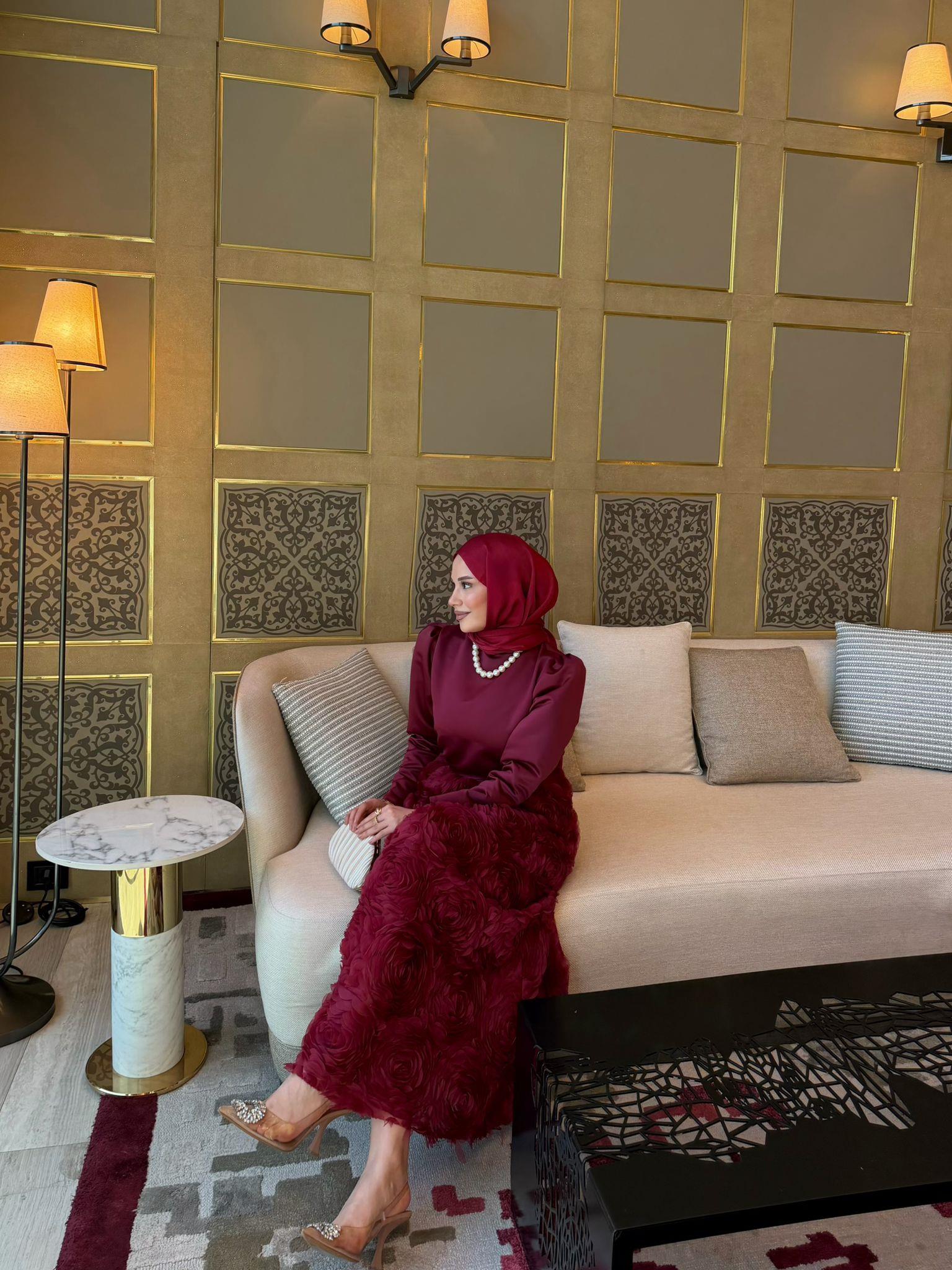 Rose takım bordo