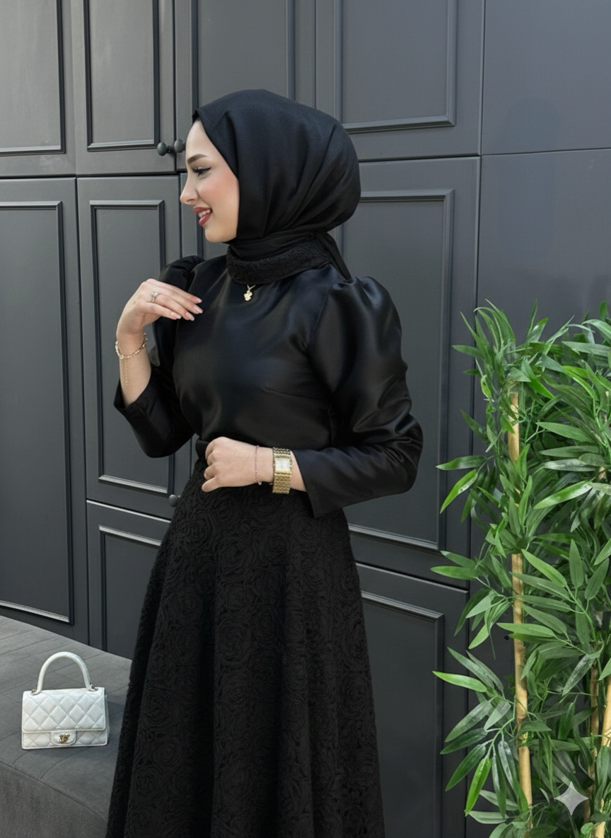 Siyah rose takım