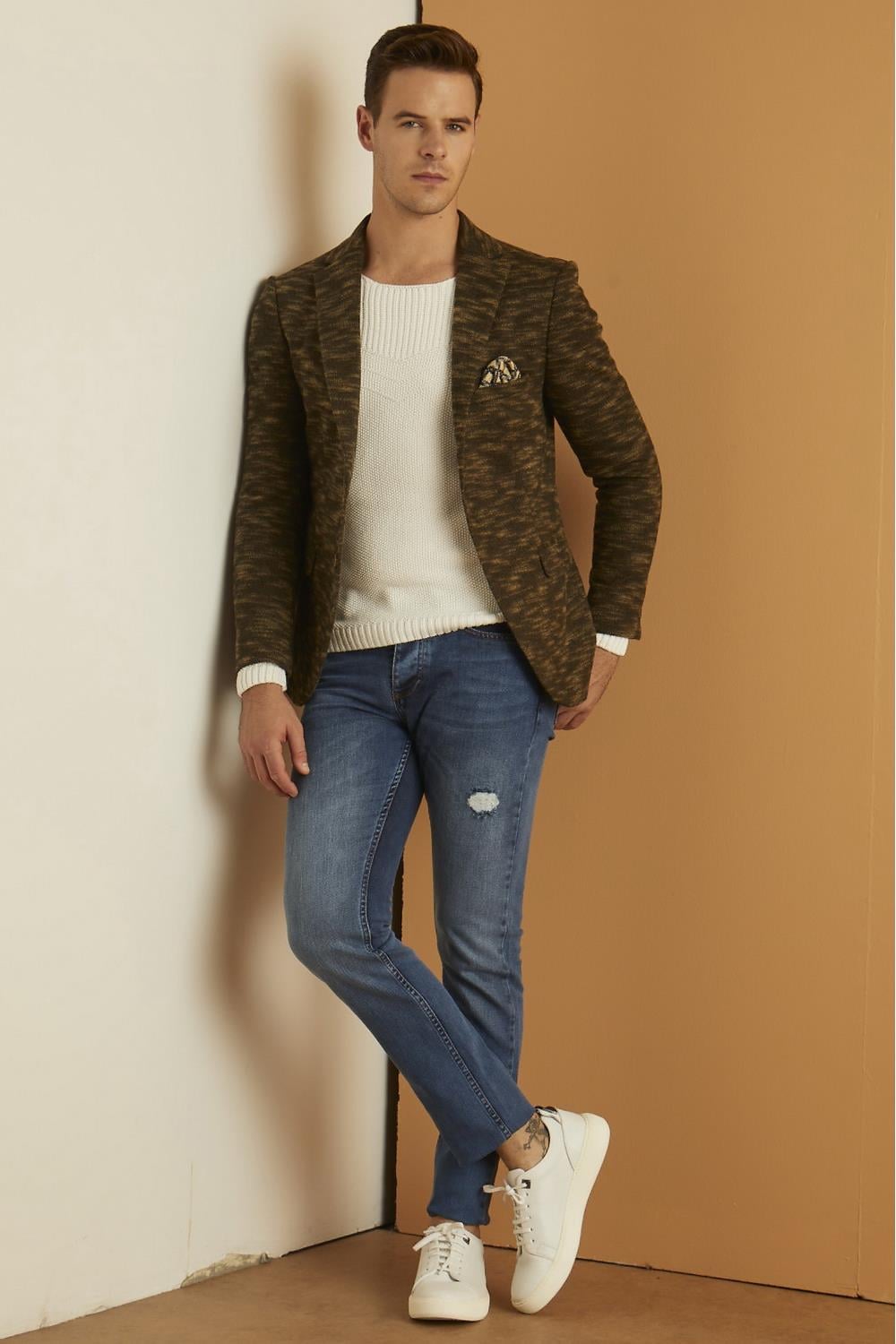 044 Slim Fit Mavi Jean Pantolon