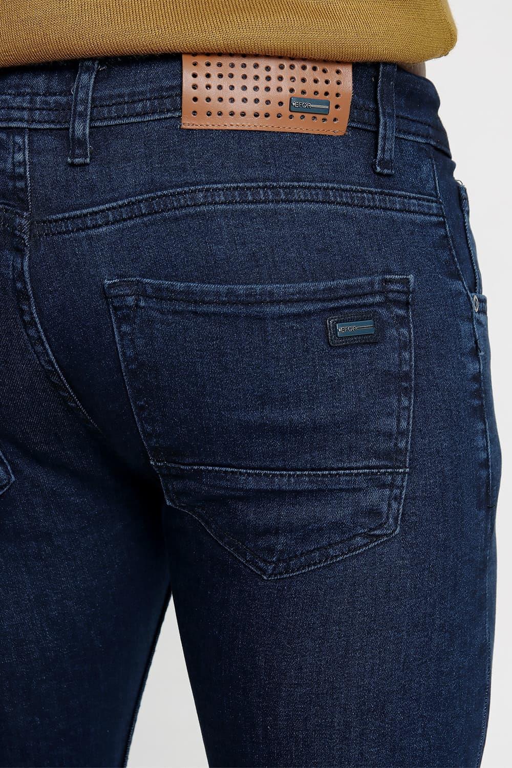 079 İndigo Jean Pantolon