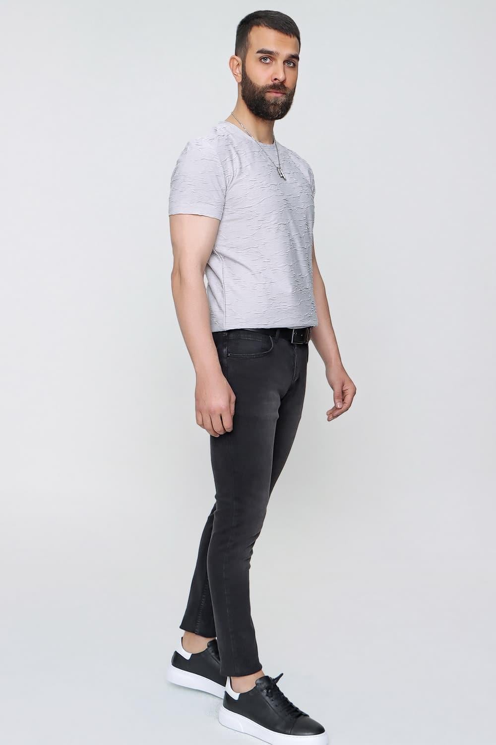 086 Siyah Jean Pantolon
