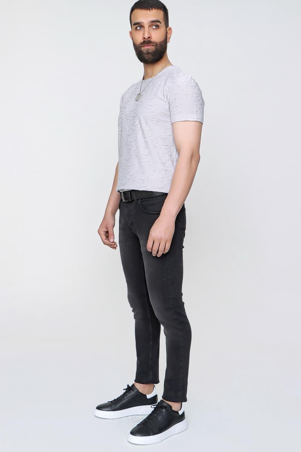 086 Siyah Jean Pantolon