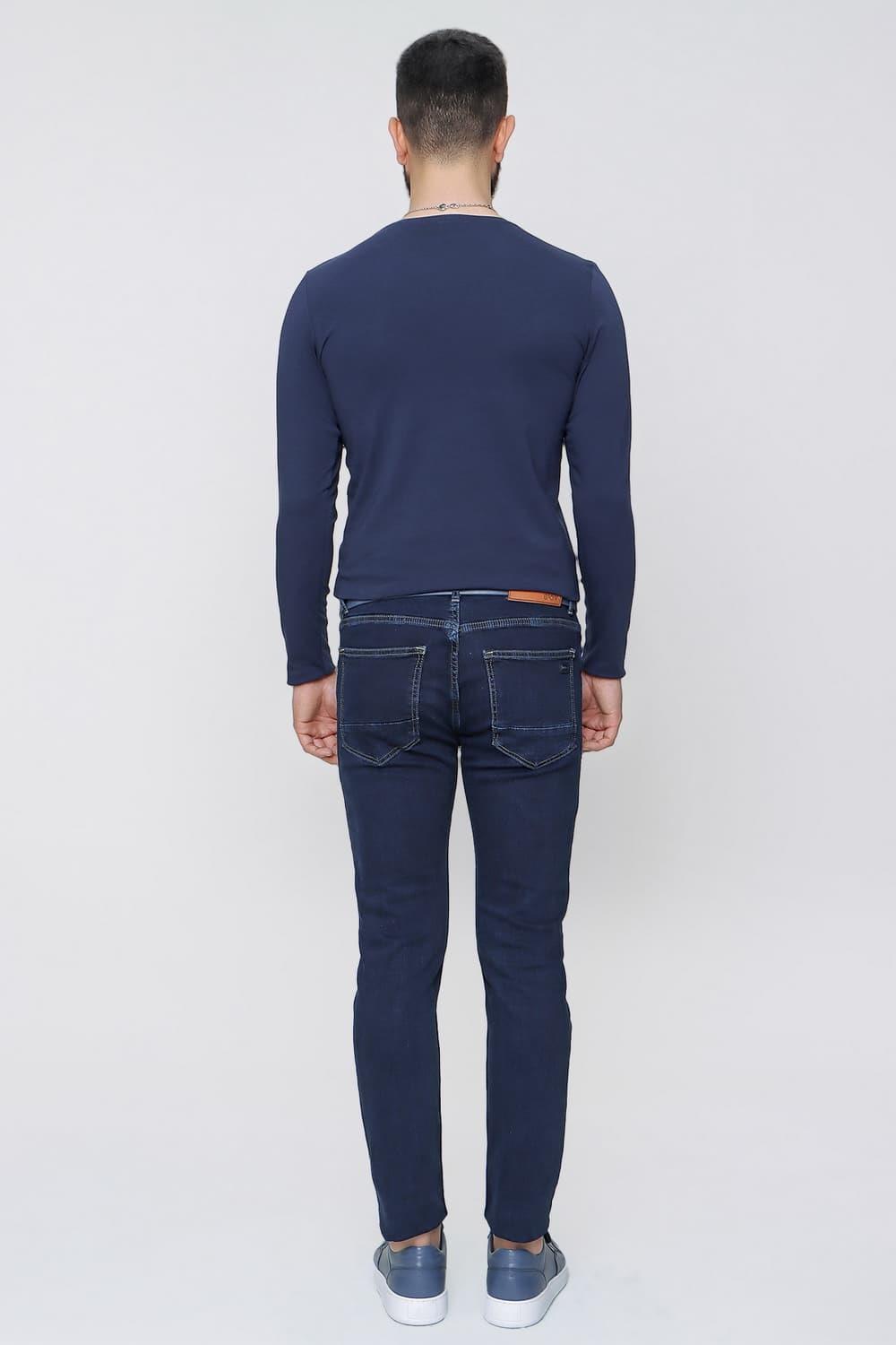092 Lacivert Jean Pantolon