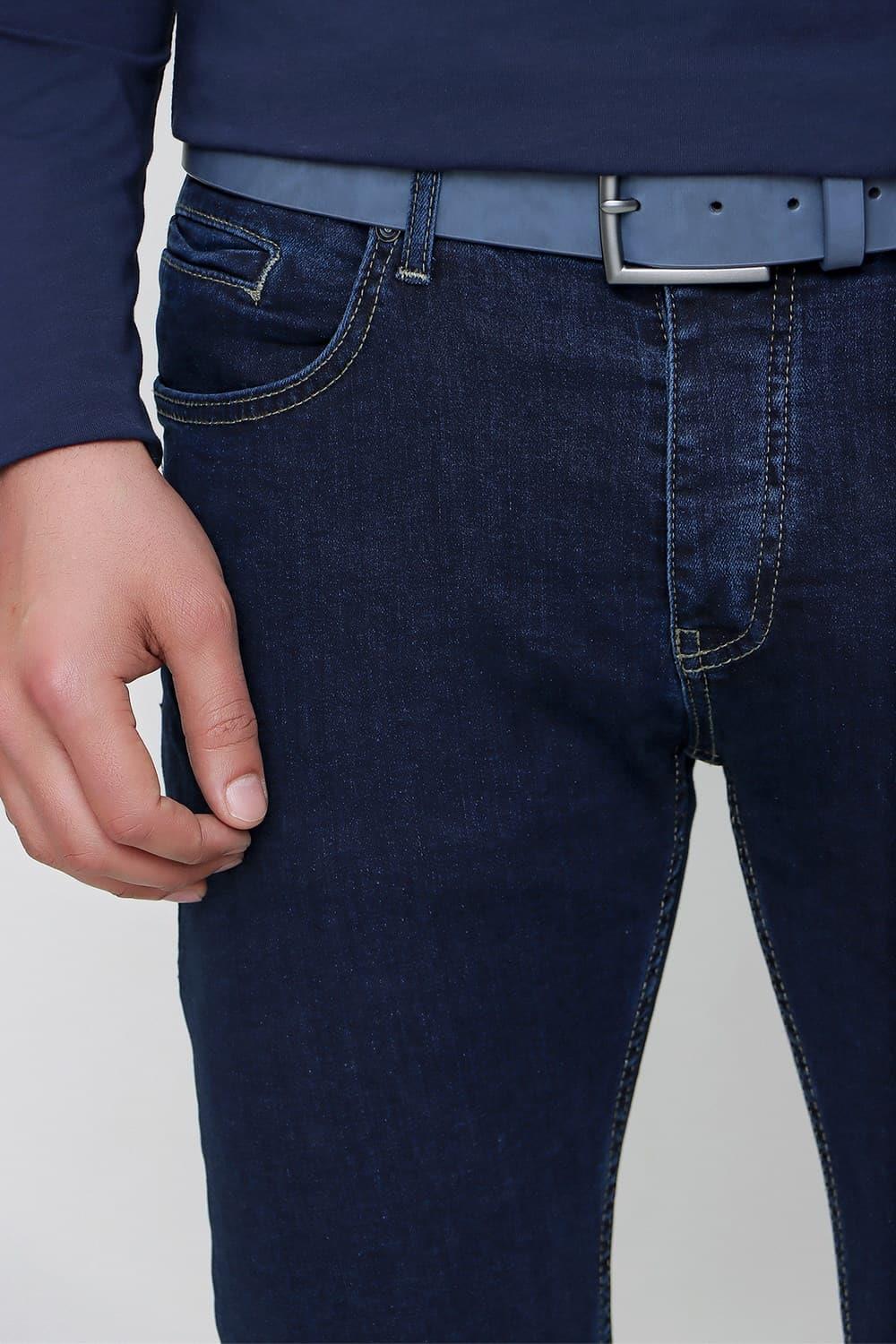 092 Lacivert Jean Pantolon