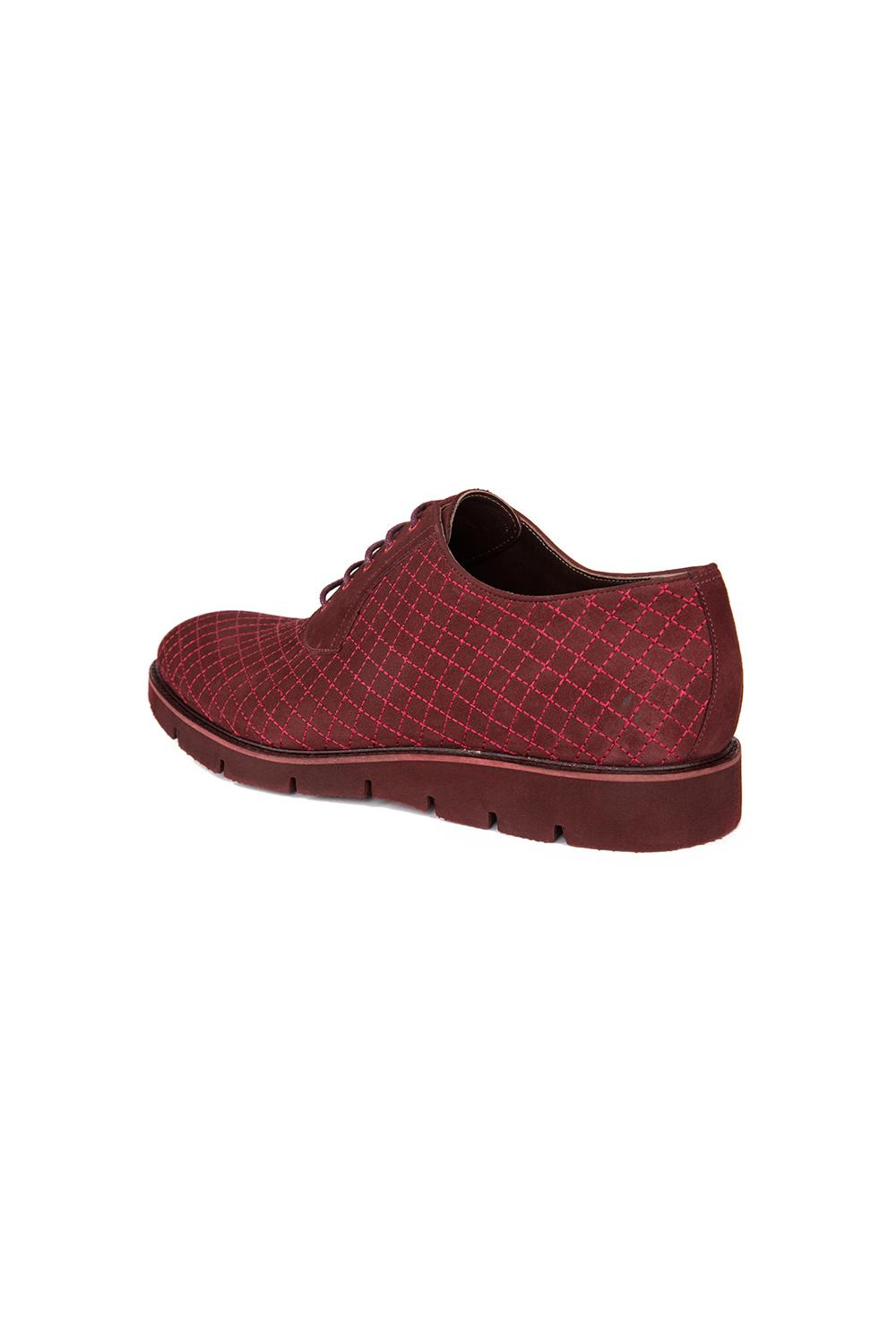 3675-1 Bordo Klasik Ayakkabı