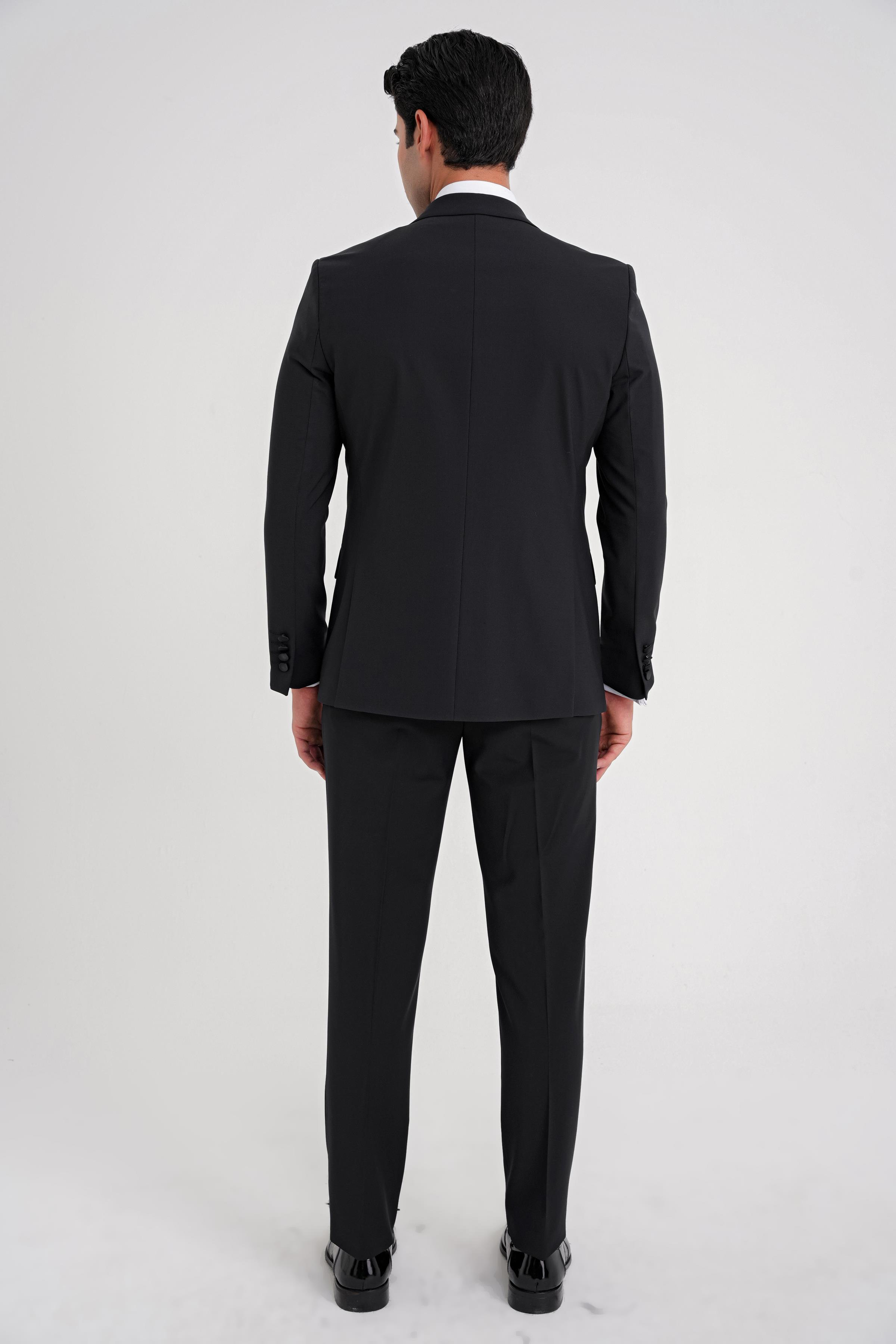 BLACK 081 TAKIM Slim SİYAH