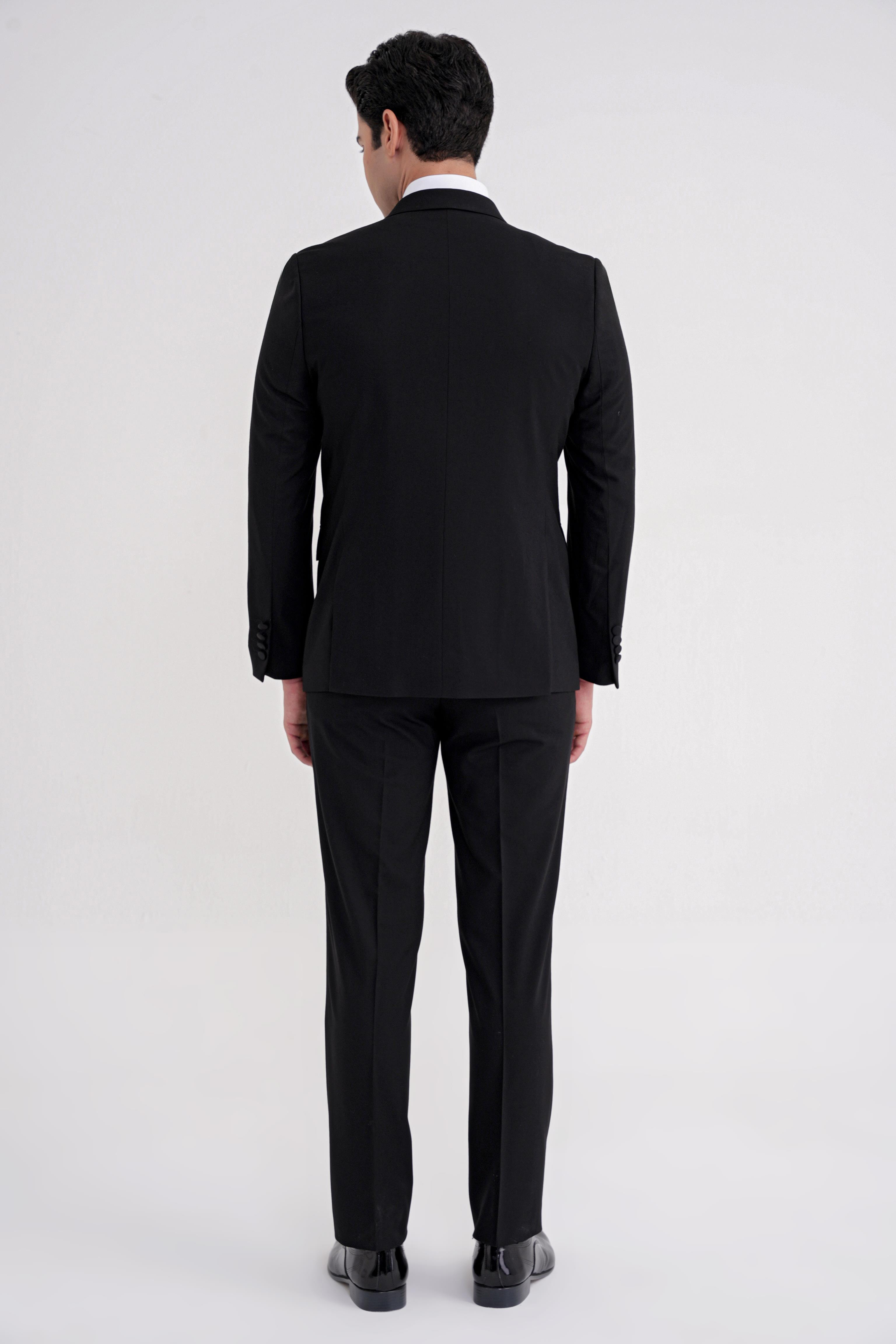BLACK 082 TAKIM Slim SİYAH