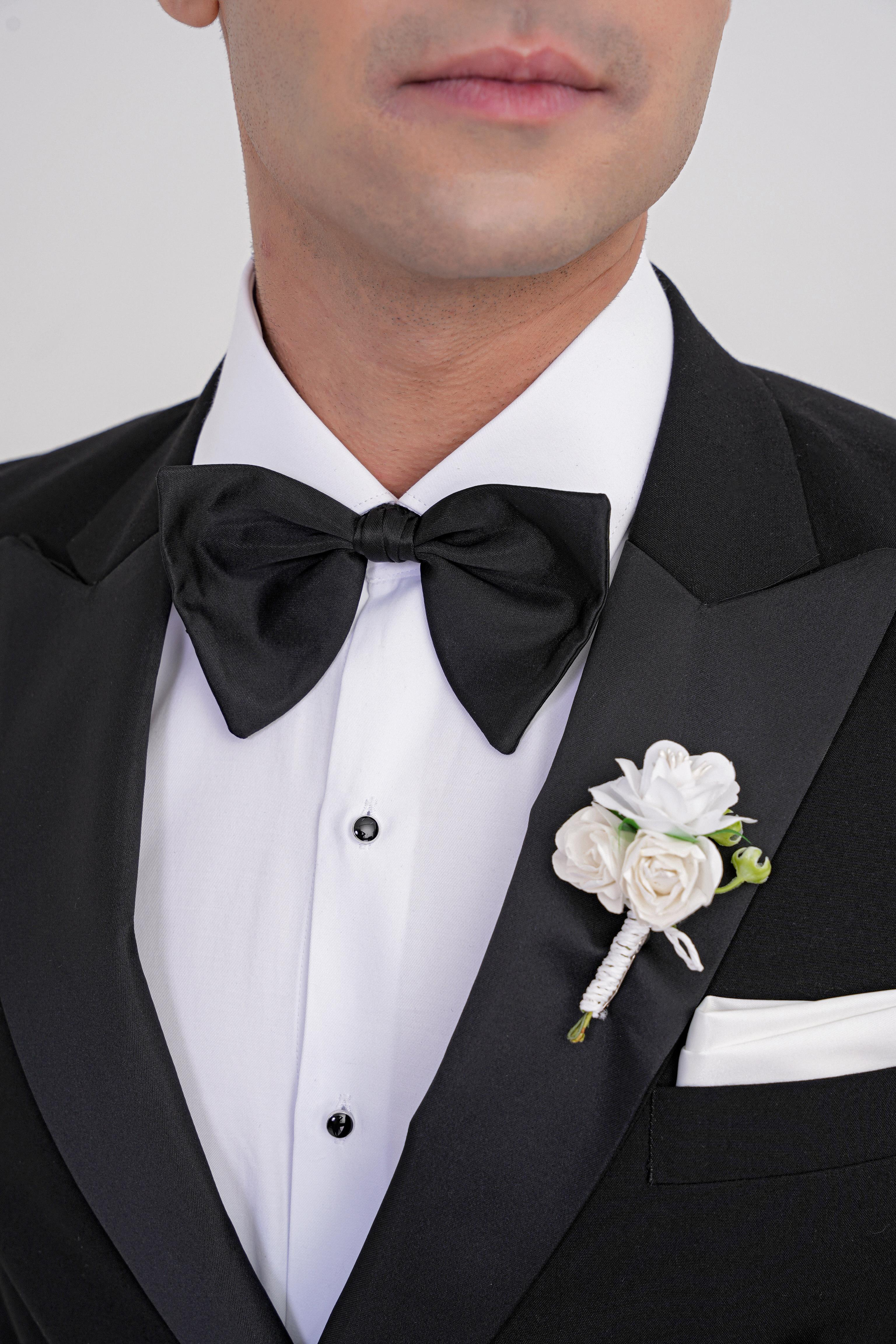 BLACK 082 TAKIM Slim SİYAH