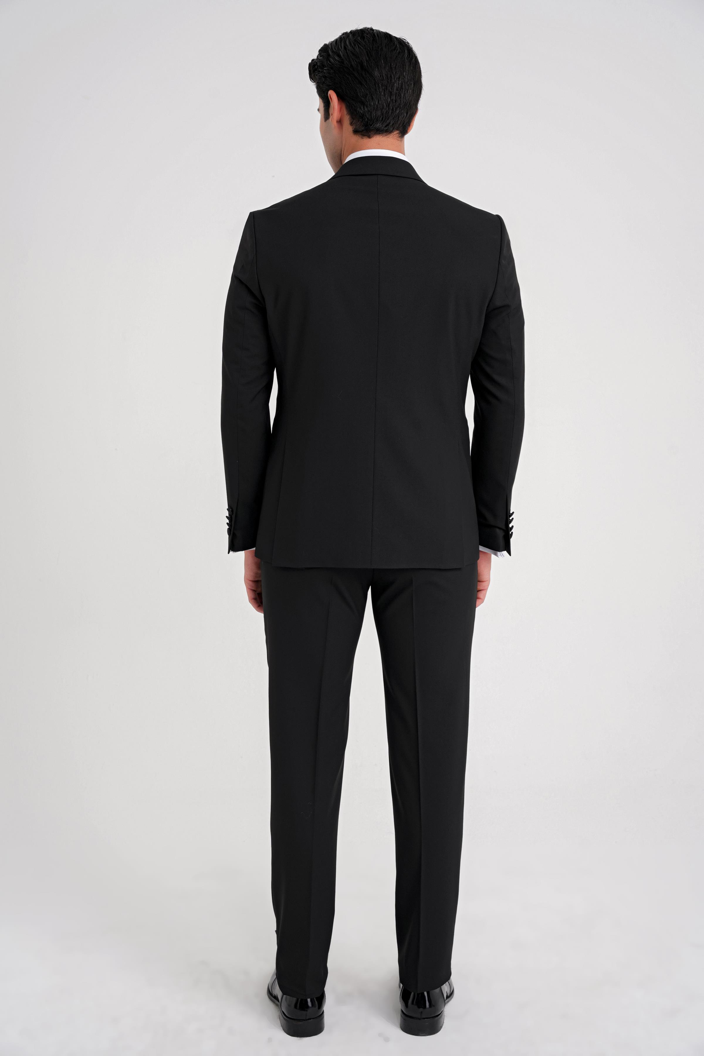 BLACK 084 TAKIM Slim SİYAH