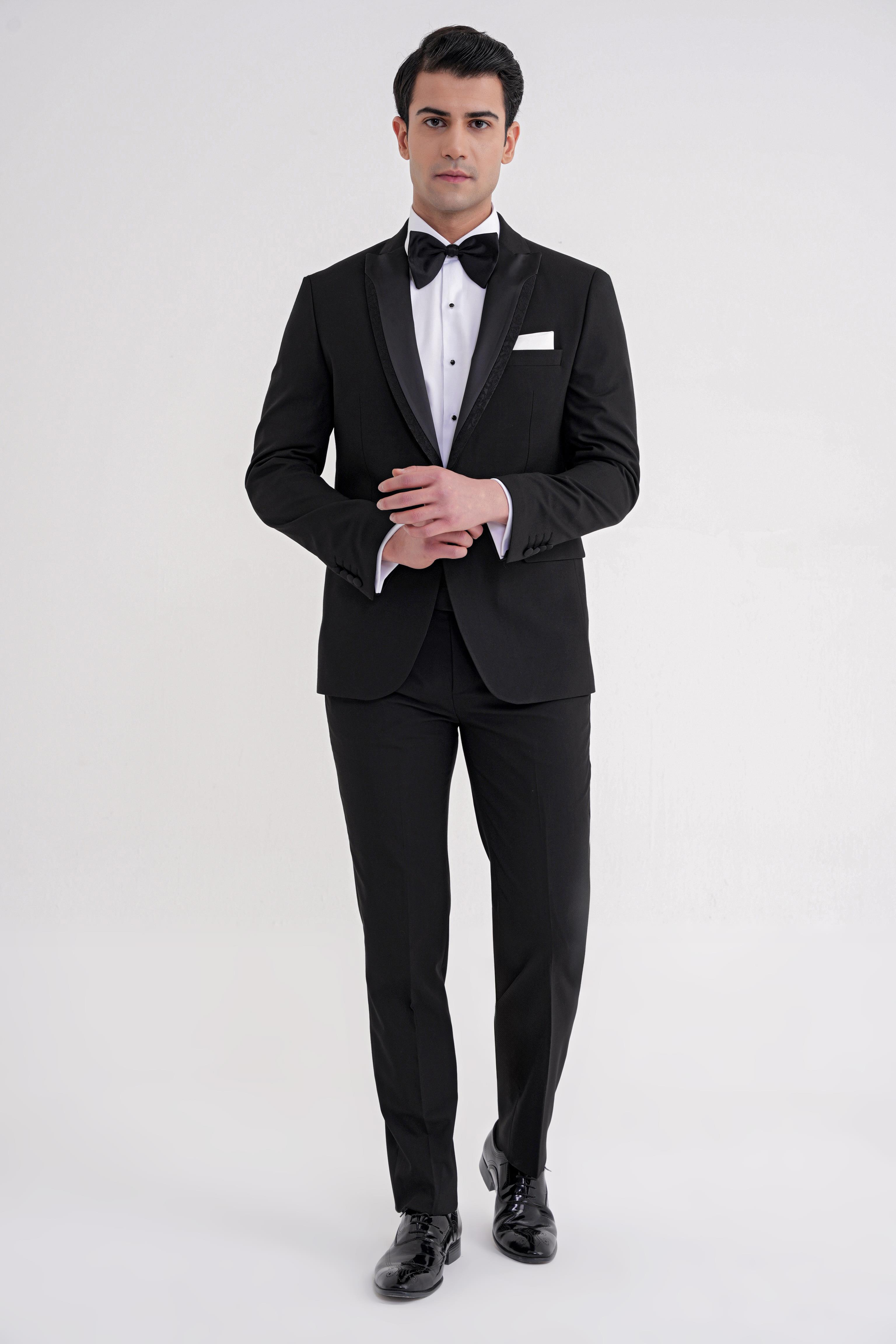 BLACK 085 TAKIM Slim SİYAH