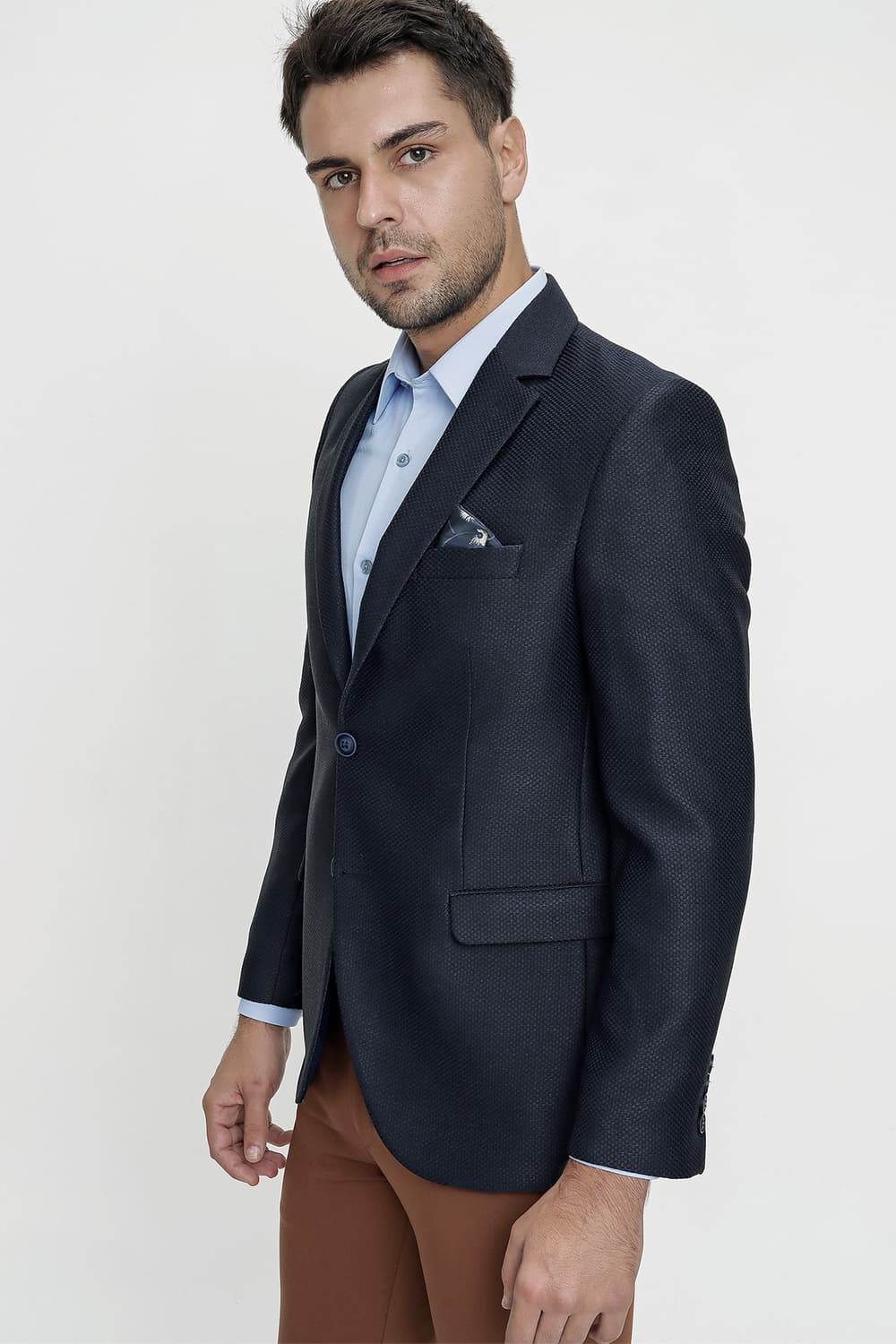 C 596 Slim Fit Lacivert Spor Ceket