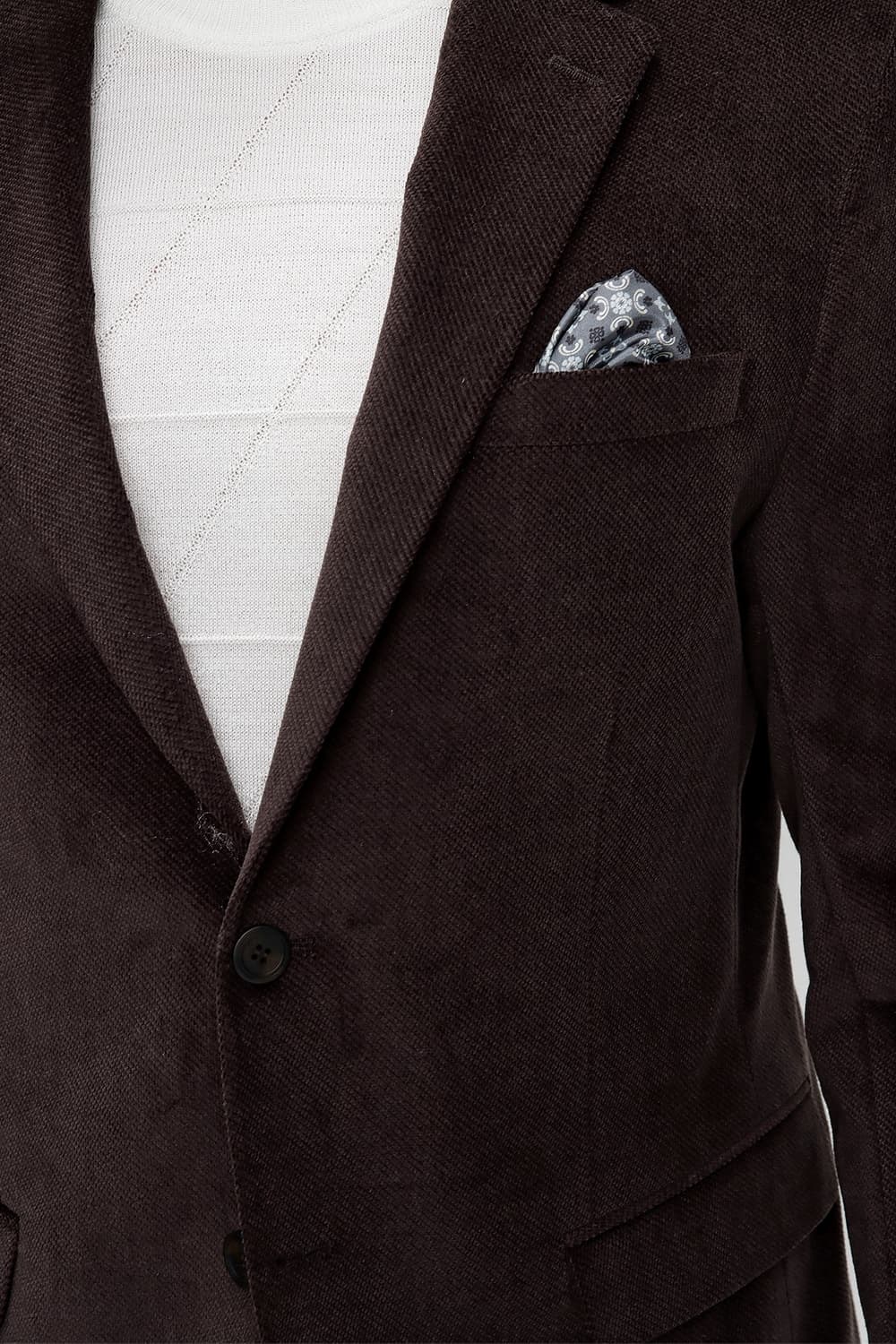 C 597 Slim Fit Kahve Spor Ceket