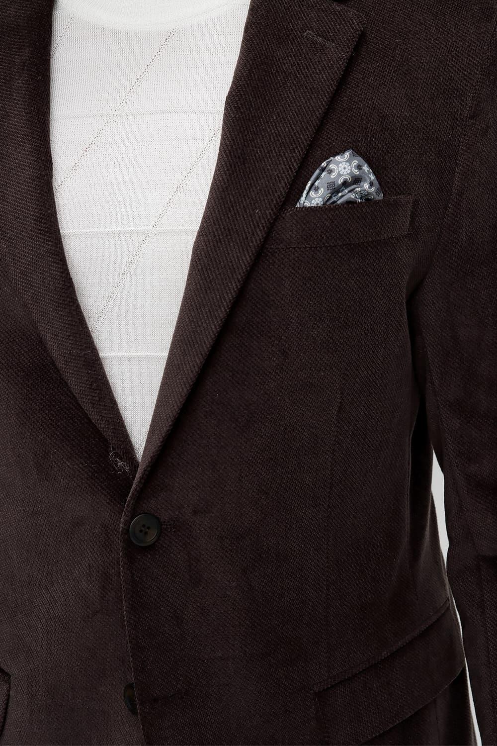 C 597 Slim Fit Kahve Spor Ceket